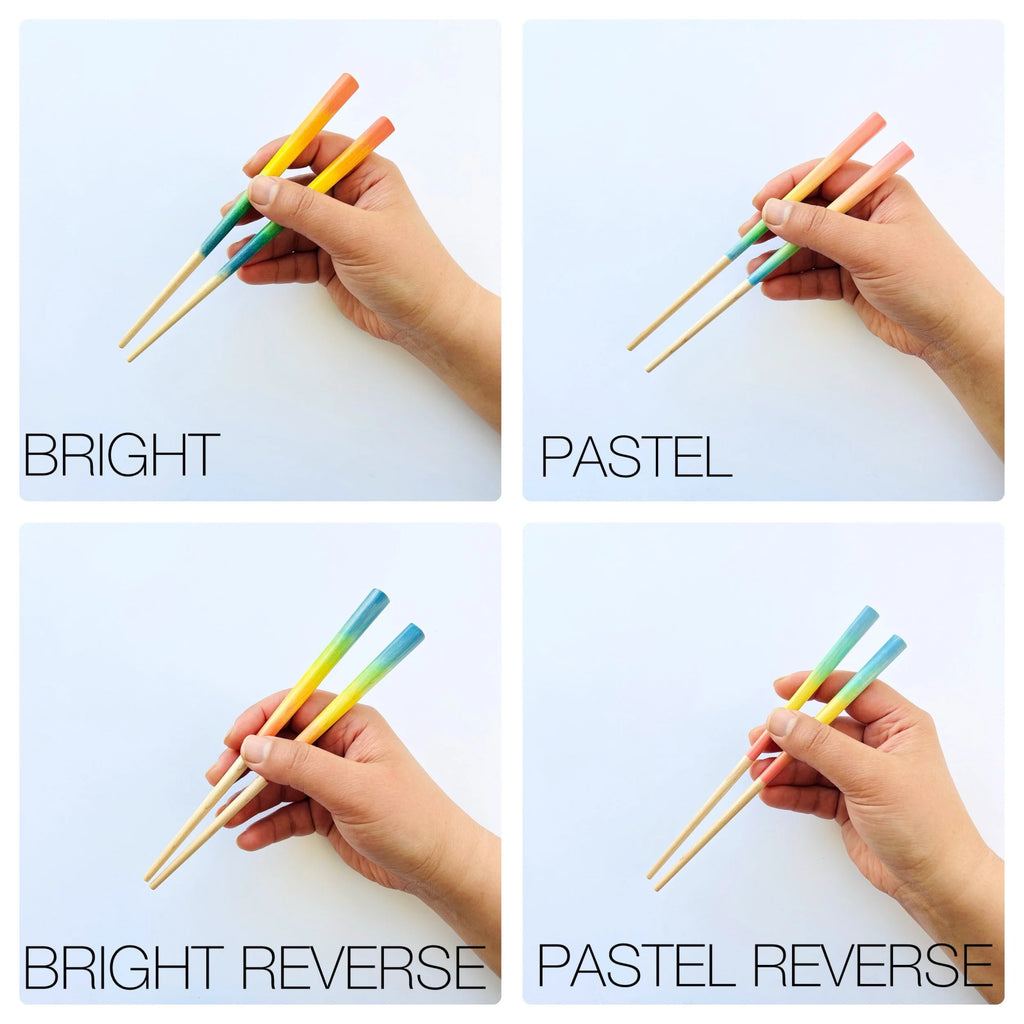 Pastel Rainbow Chopsticks - Kids
