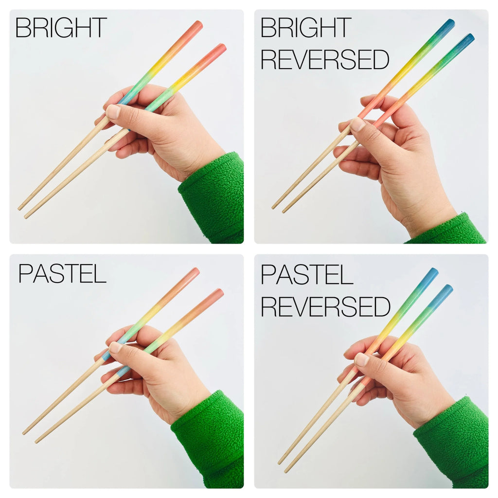 Bright Rainbow Chopsticks