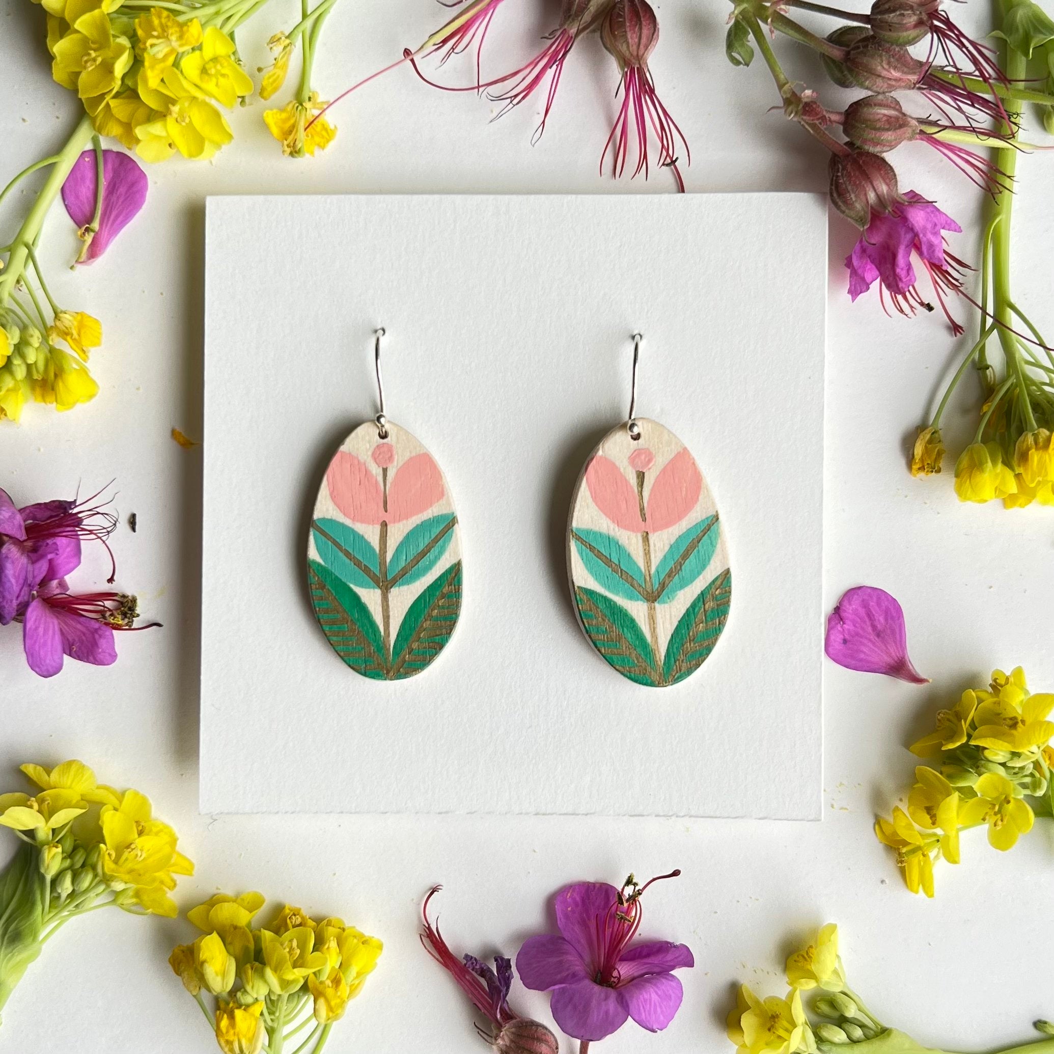JONQUIL in Pink, Turquoise + Green