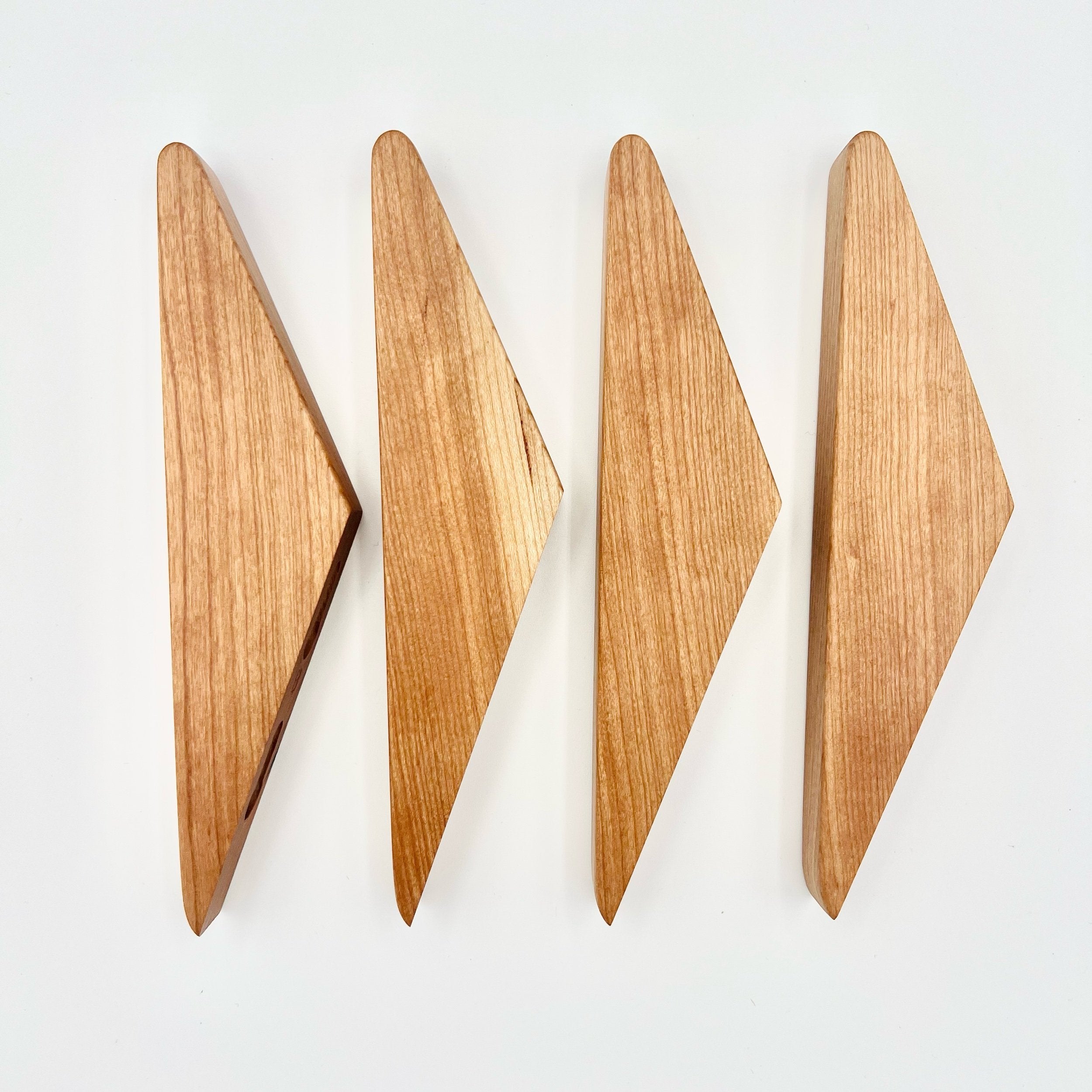 Four Cherry Wall Hooks  #B4