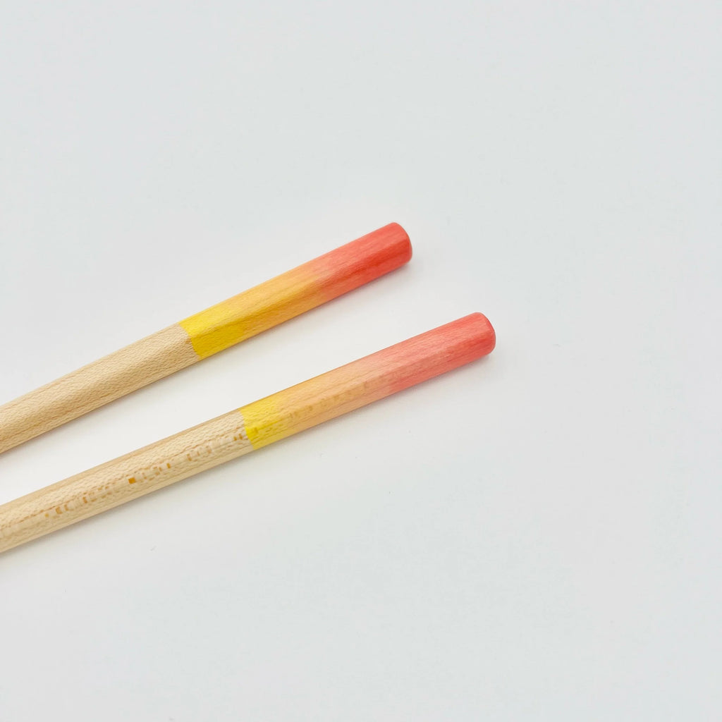 Yellow-Orange-Pink Chopsticks