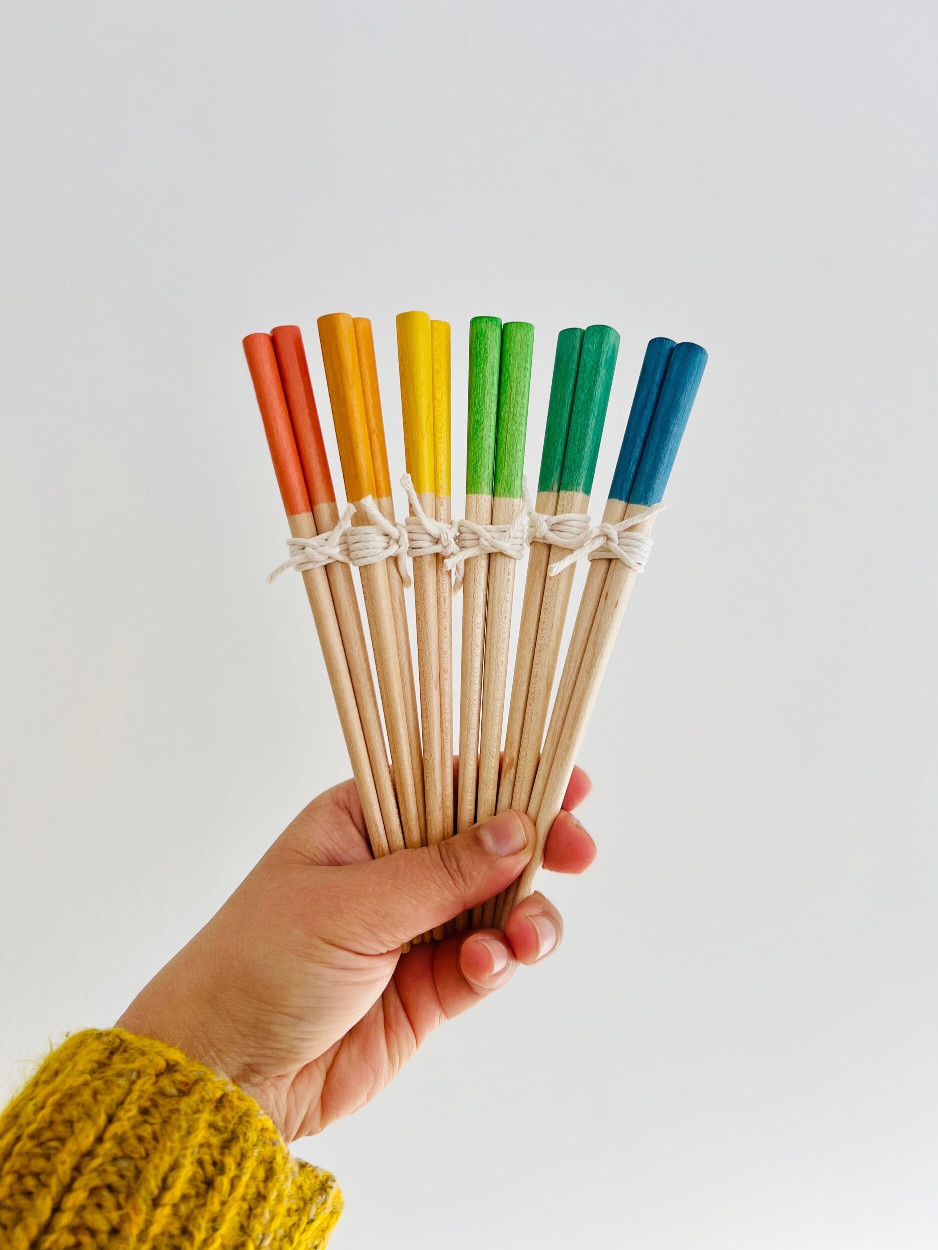 Blue Ombré Chopsticks - Kids
