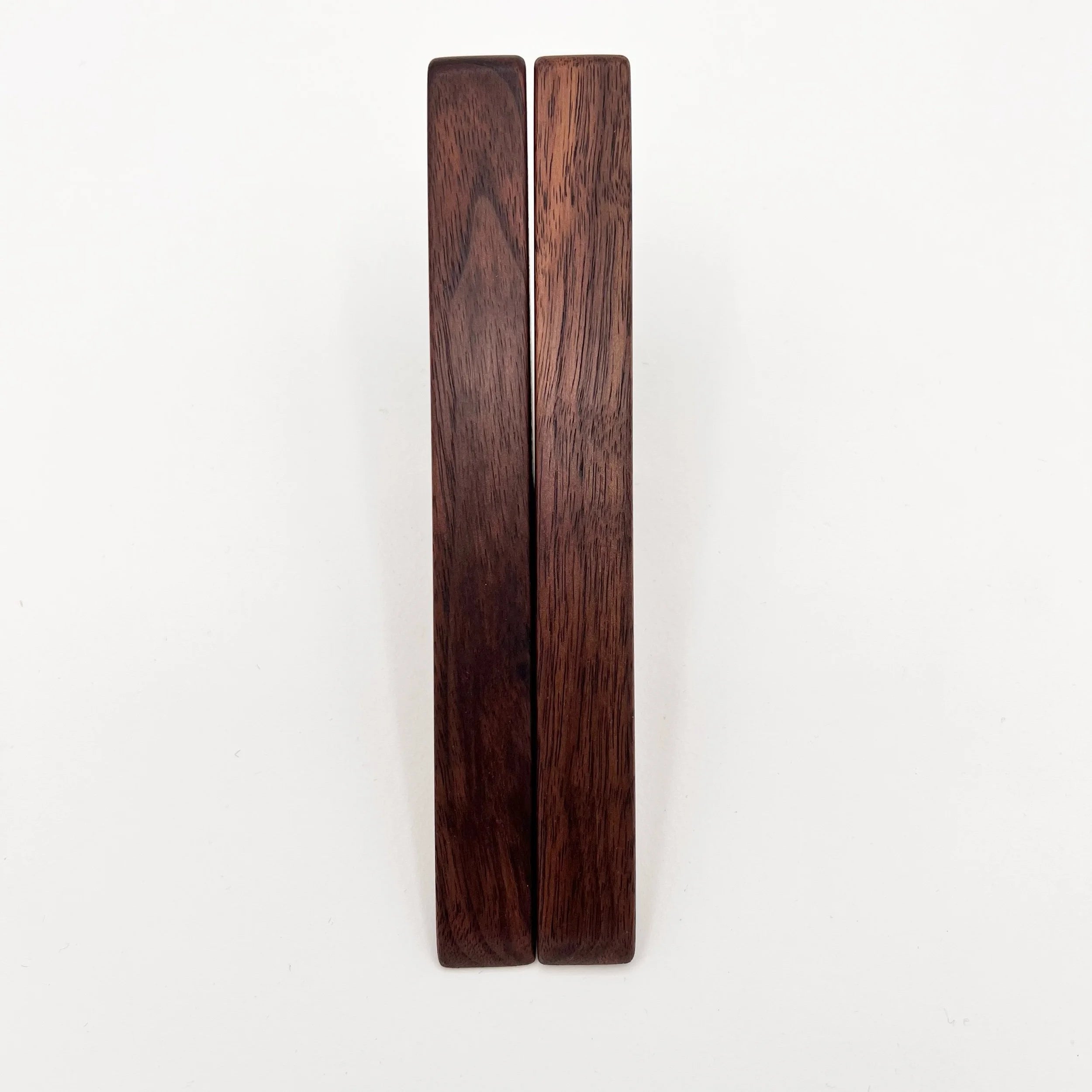 Two Walnut Wall Hooks - W2