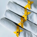 Set of 8 Sunny Napkin Rings