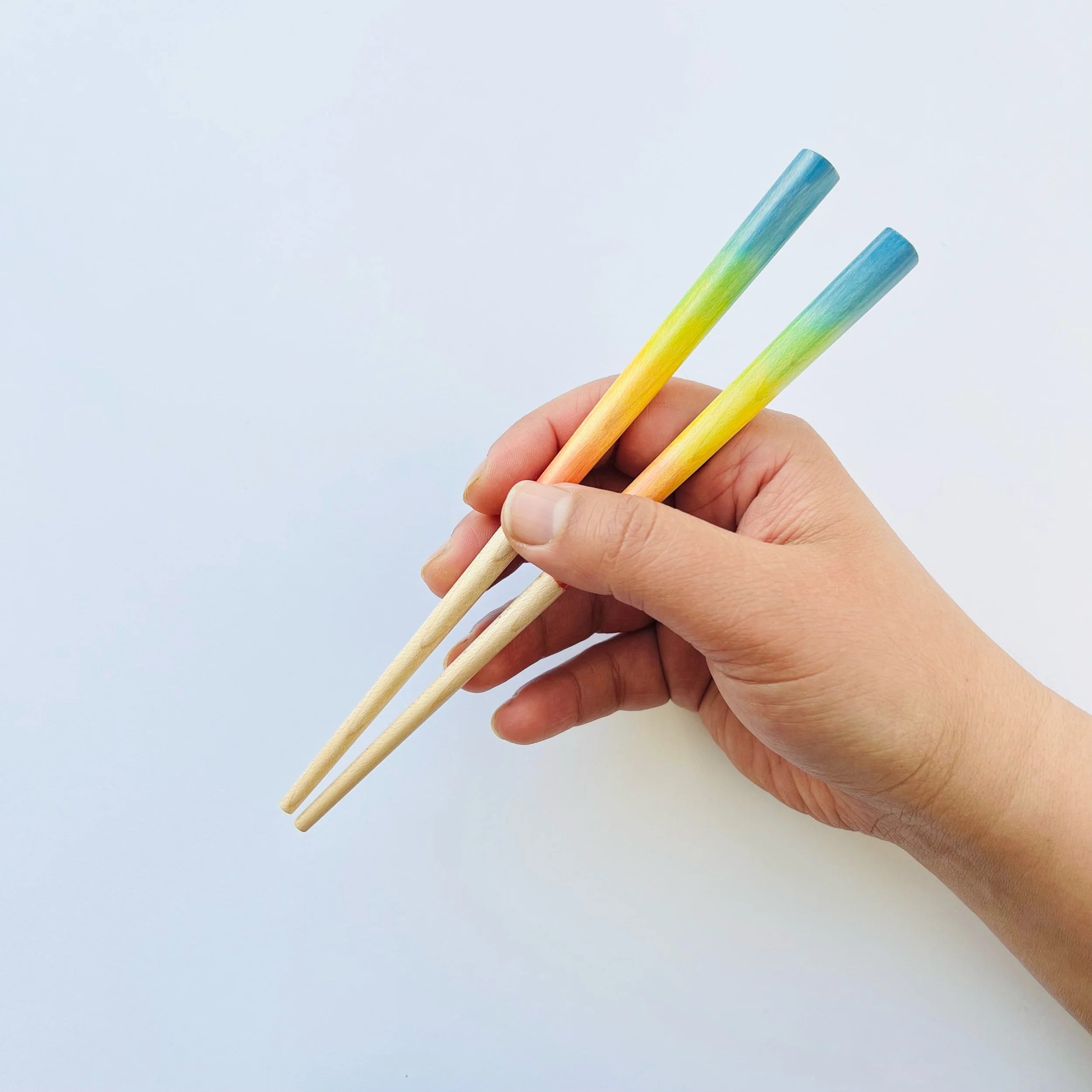 Bright Reverse Rainbow Chopsticks - Kids
