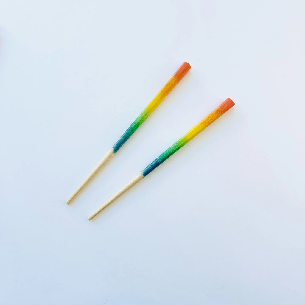 Bright Rainbow Chopsticks - Kids