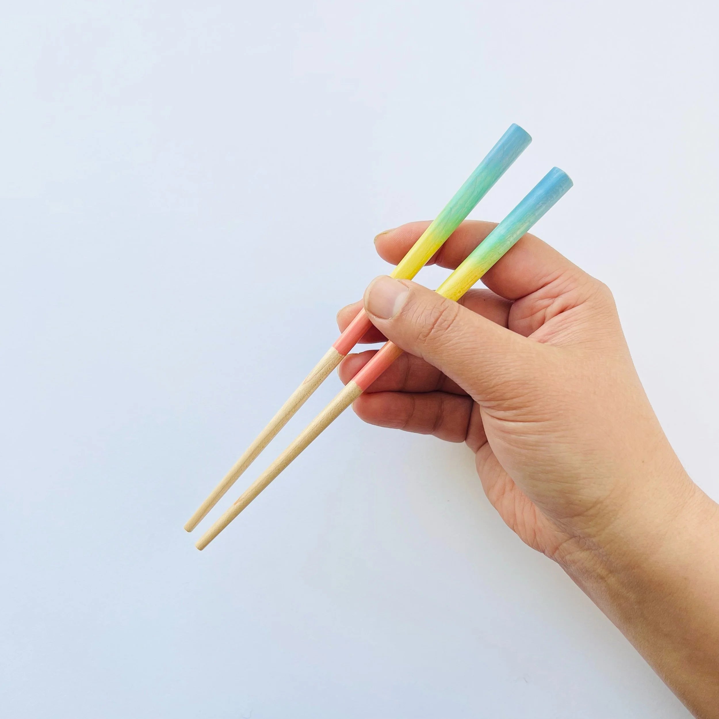 Pastel Reverse Rainbow Chopsticks - Kids