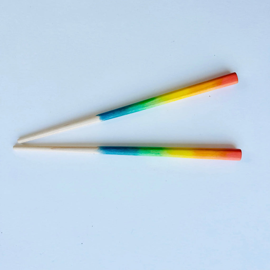 Bright Rainbow Chopsticks - Kids