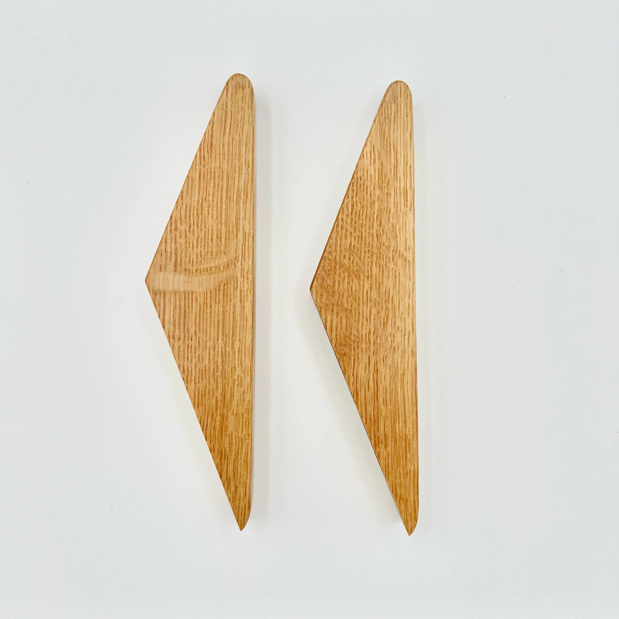 Two Red Oak Wall Hooks  #Acorn2