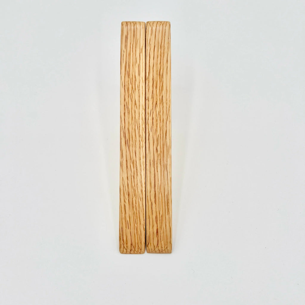 Two Red Oak Wall Hooks  #A2