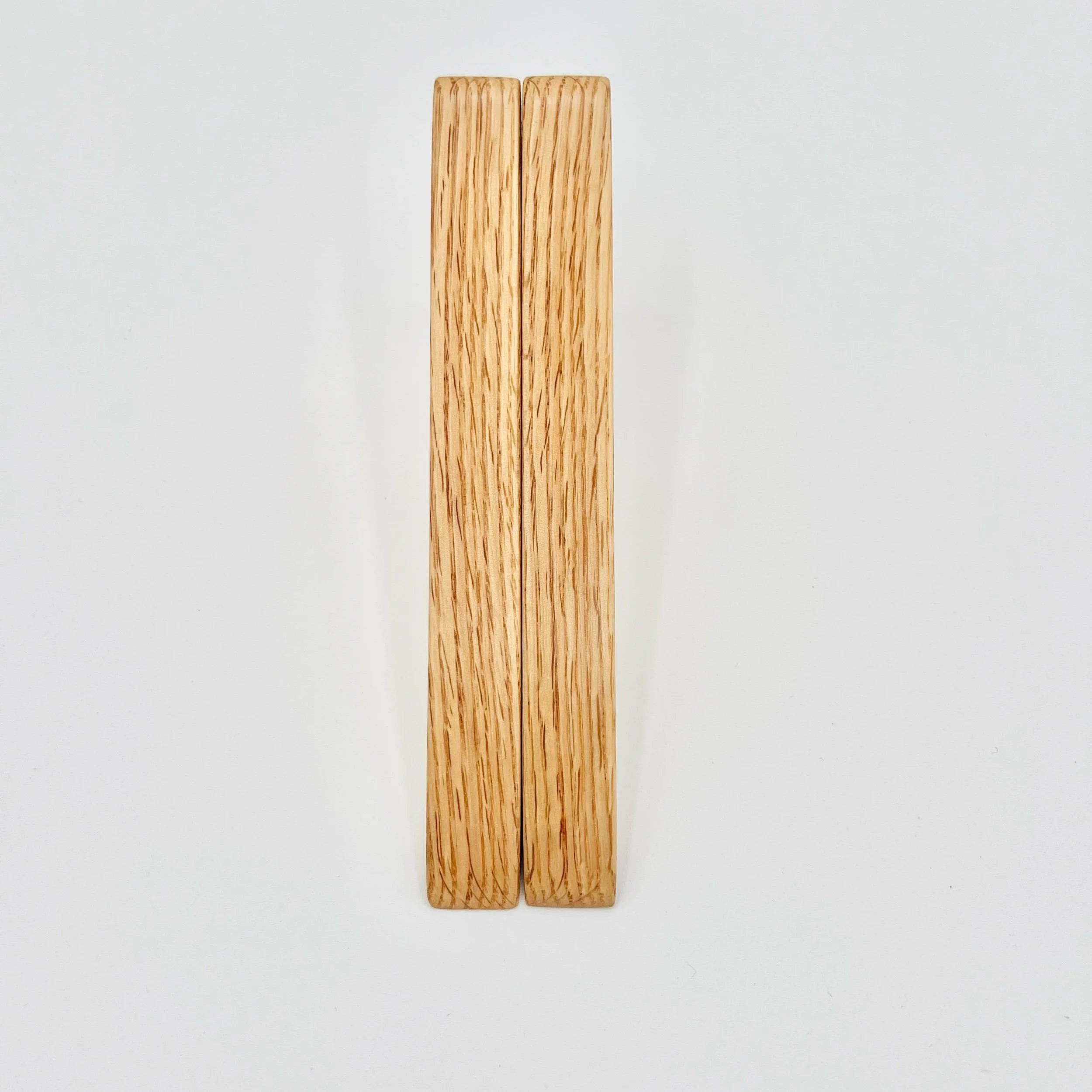 Two Red Oak Wall Hooks  #A2