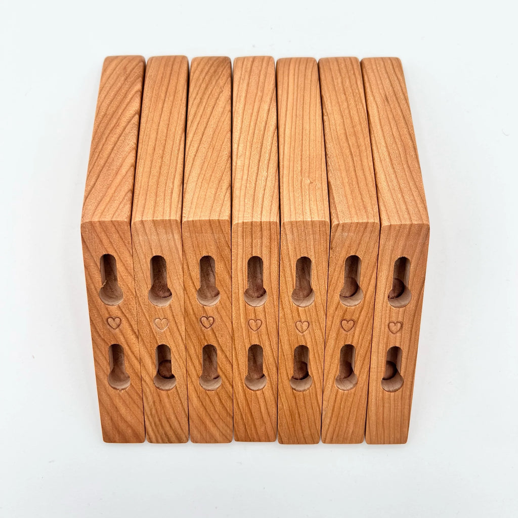 Seven Cherry Wall Hooks - ♡7
