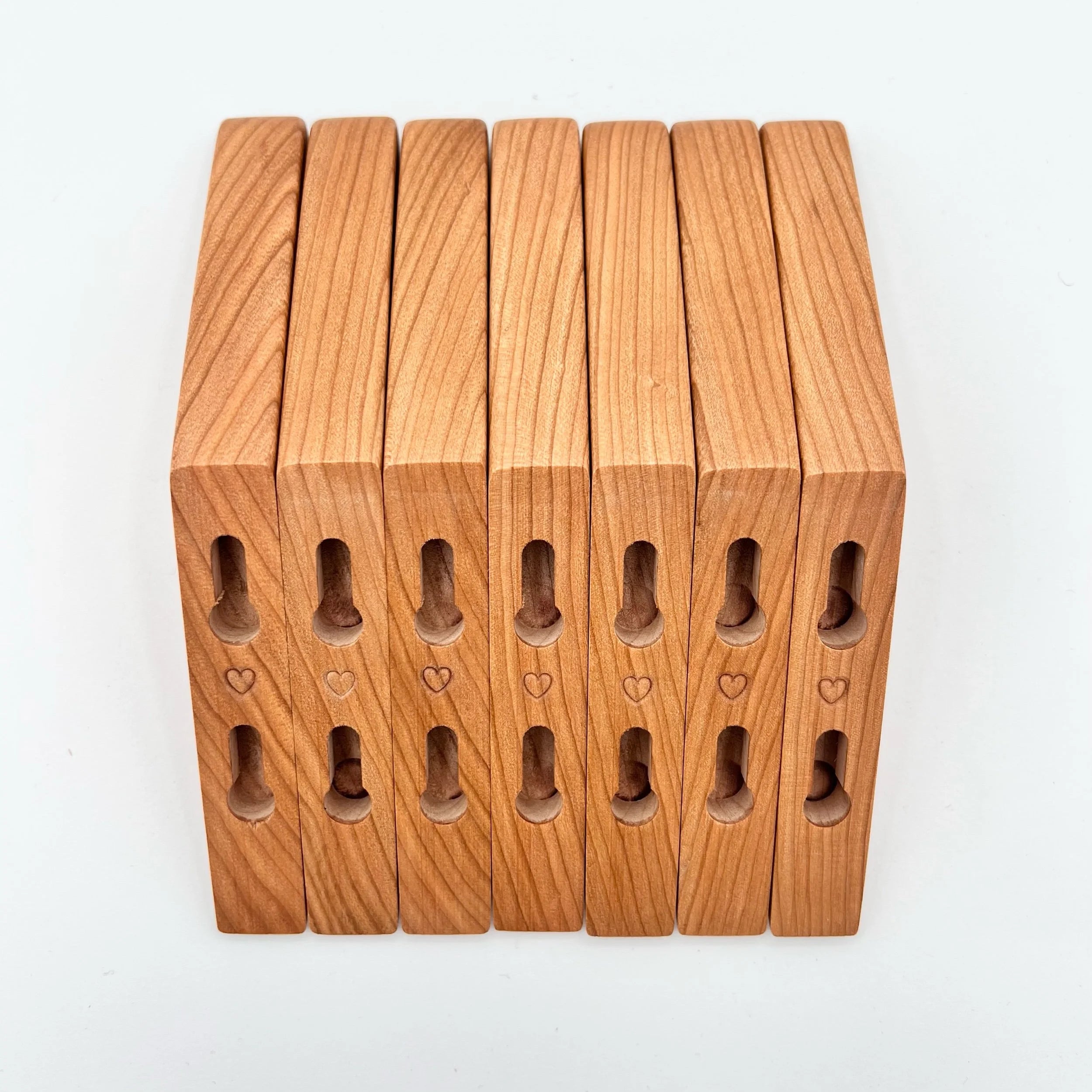 Seven Cherry Wall Hooks - ♡7