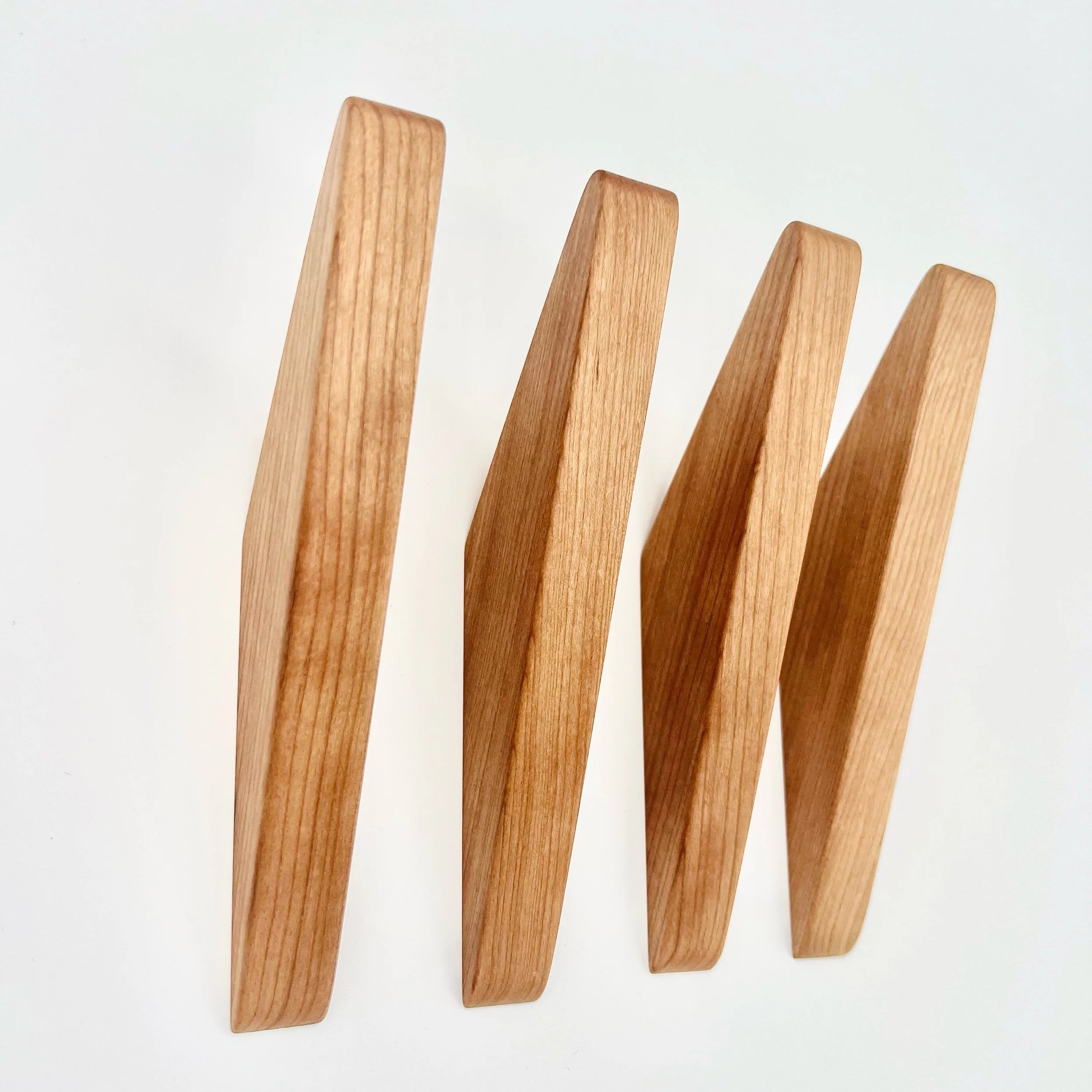 Four Cherry Wall Hooks  #B4