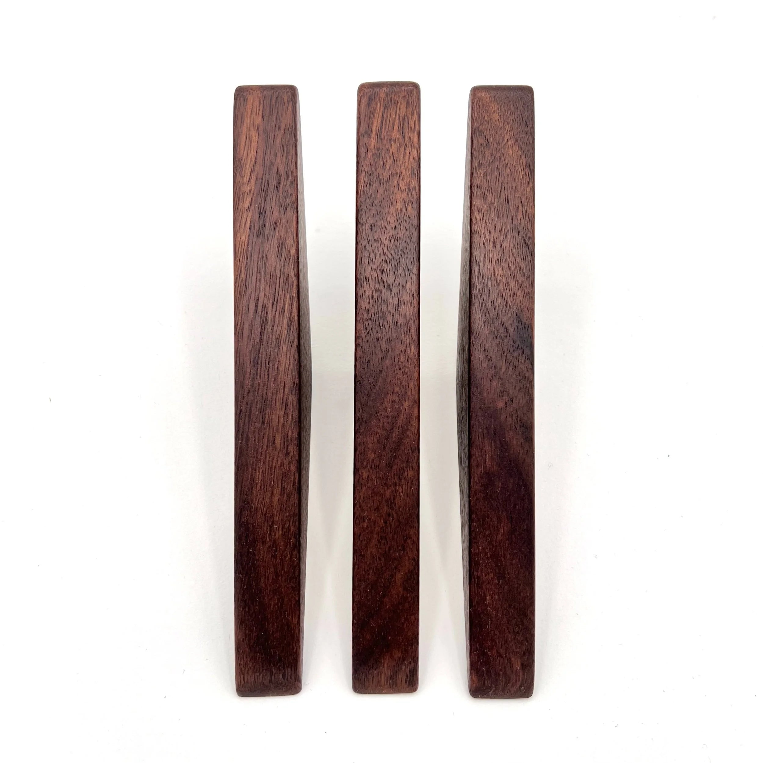 Three Walnut Wall Hooks - ♡3