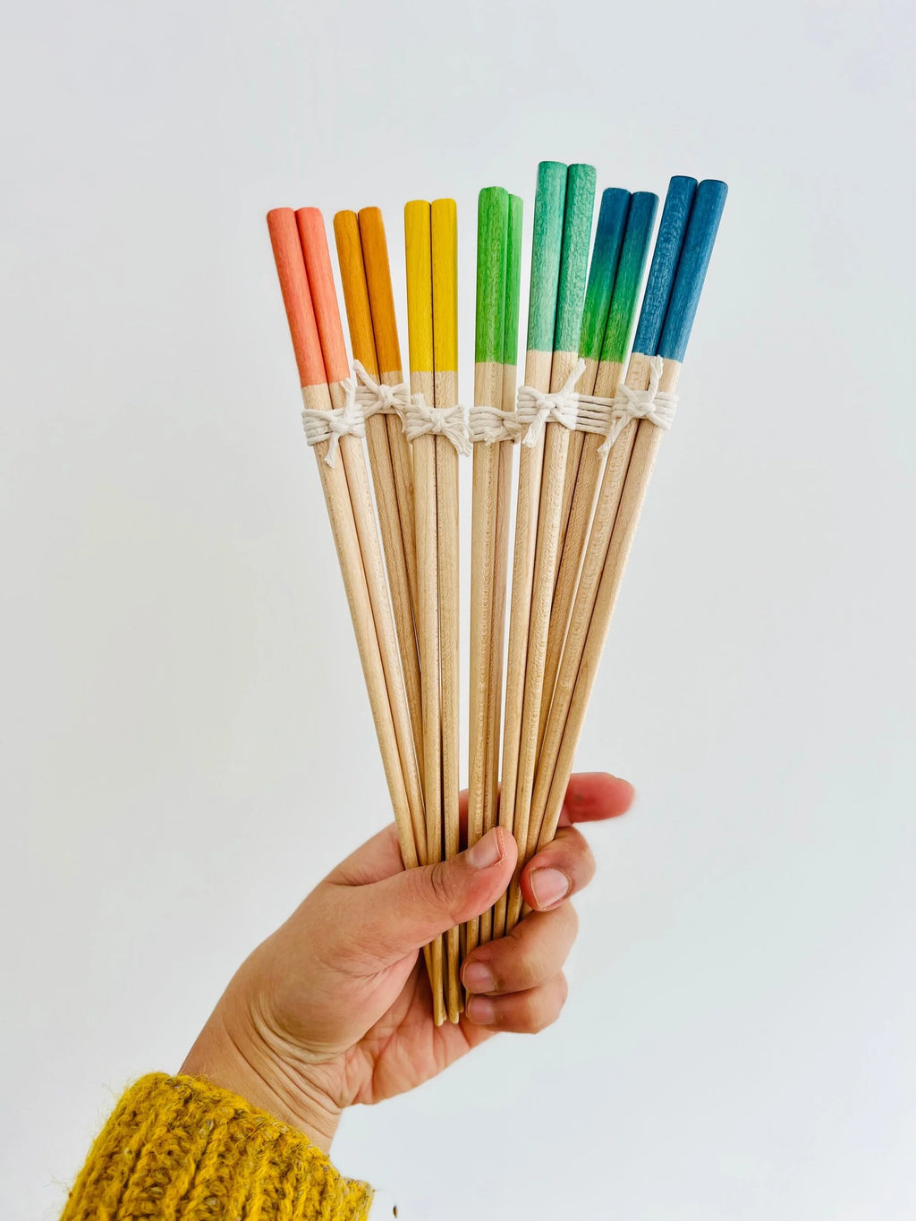 Green Ombré Chopsticks