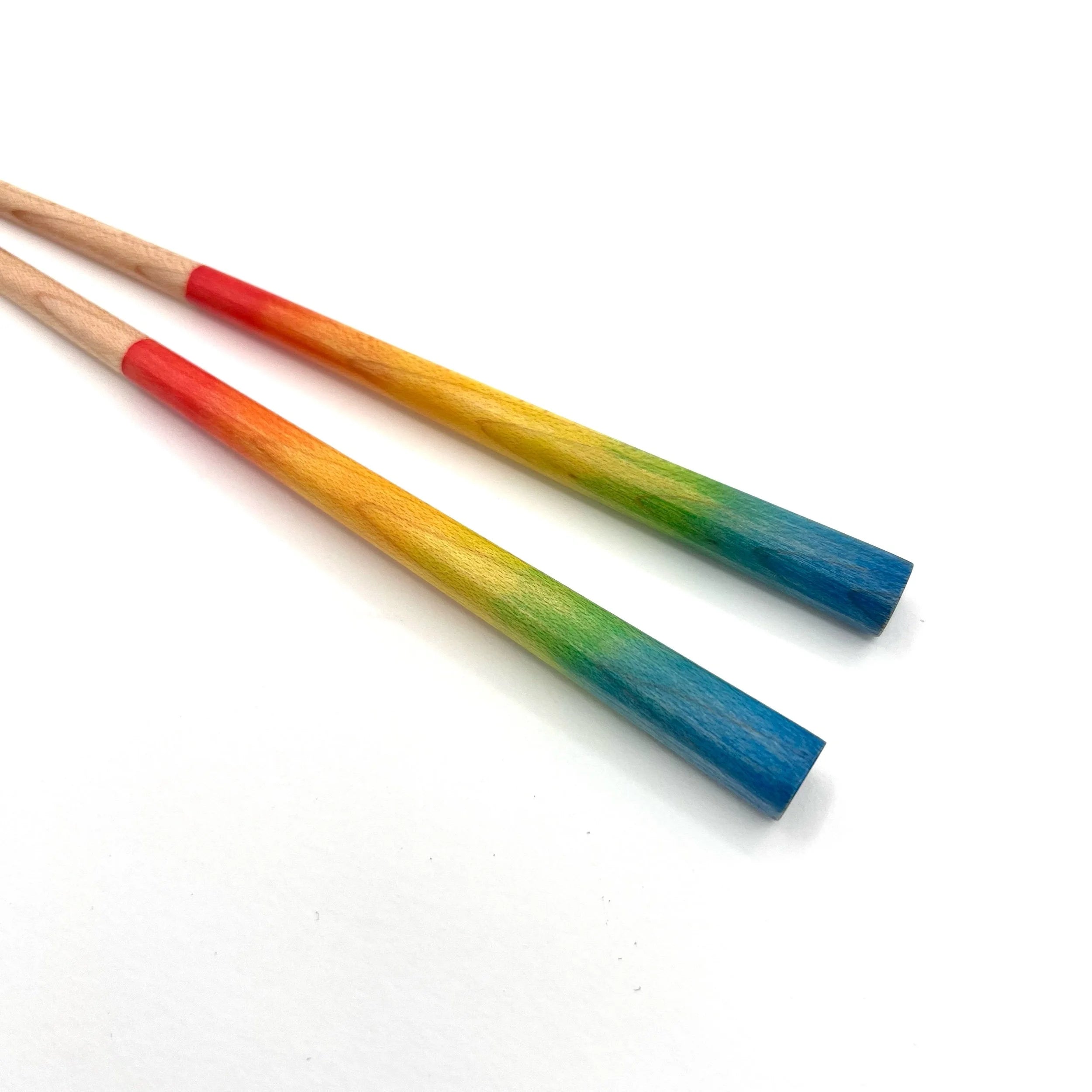 Bright Reverse Rainbow Chopsticks - Kids