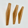 Three Red Oak Wall Hooks  #Acorn3