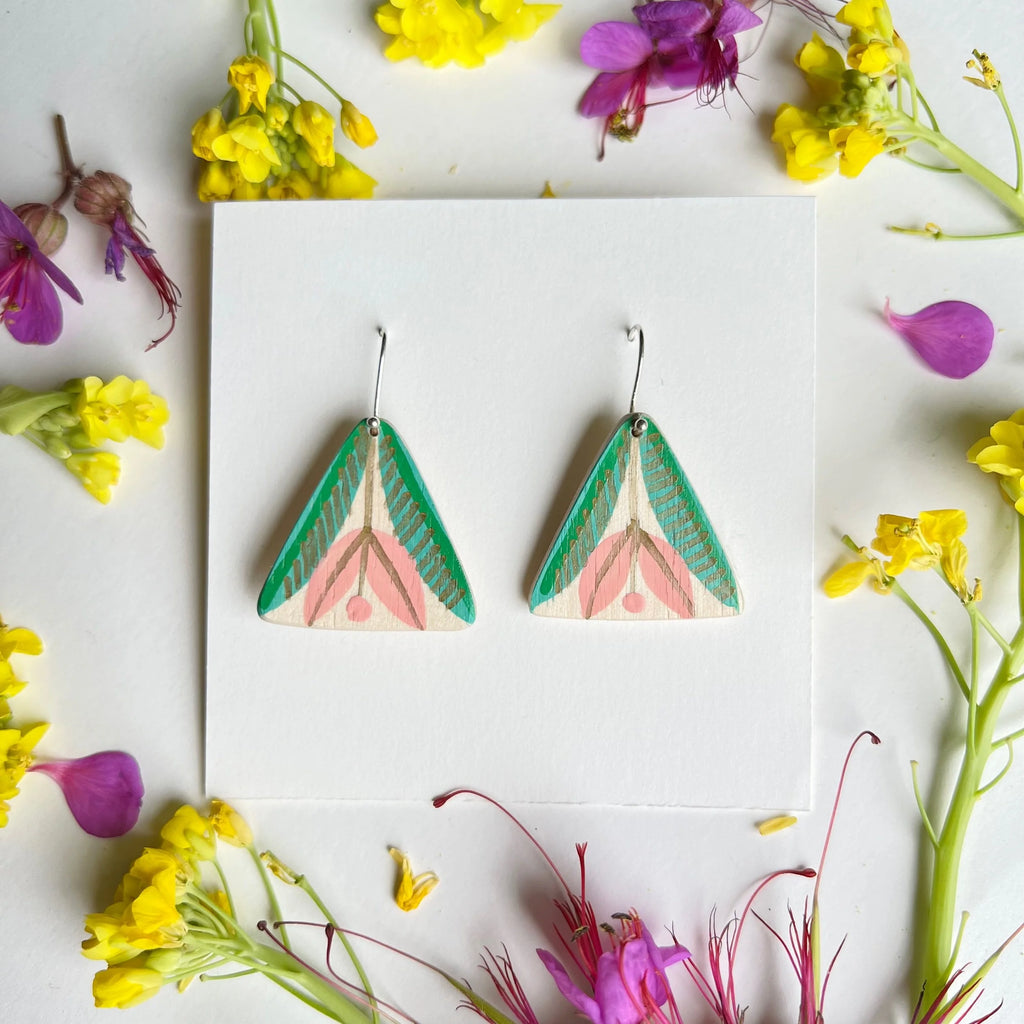 MAYFLOWER in Pink + Green