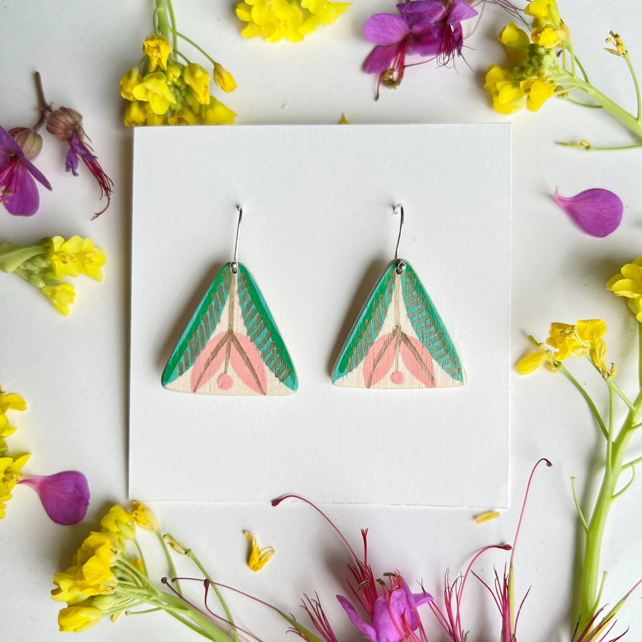 MAYFLOWER in Pink + Green
