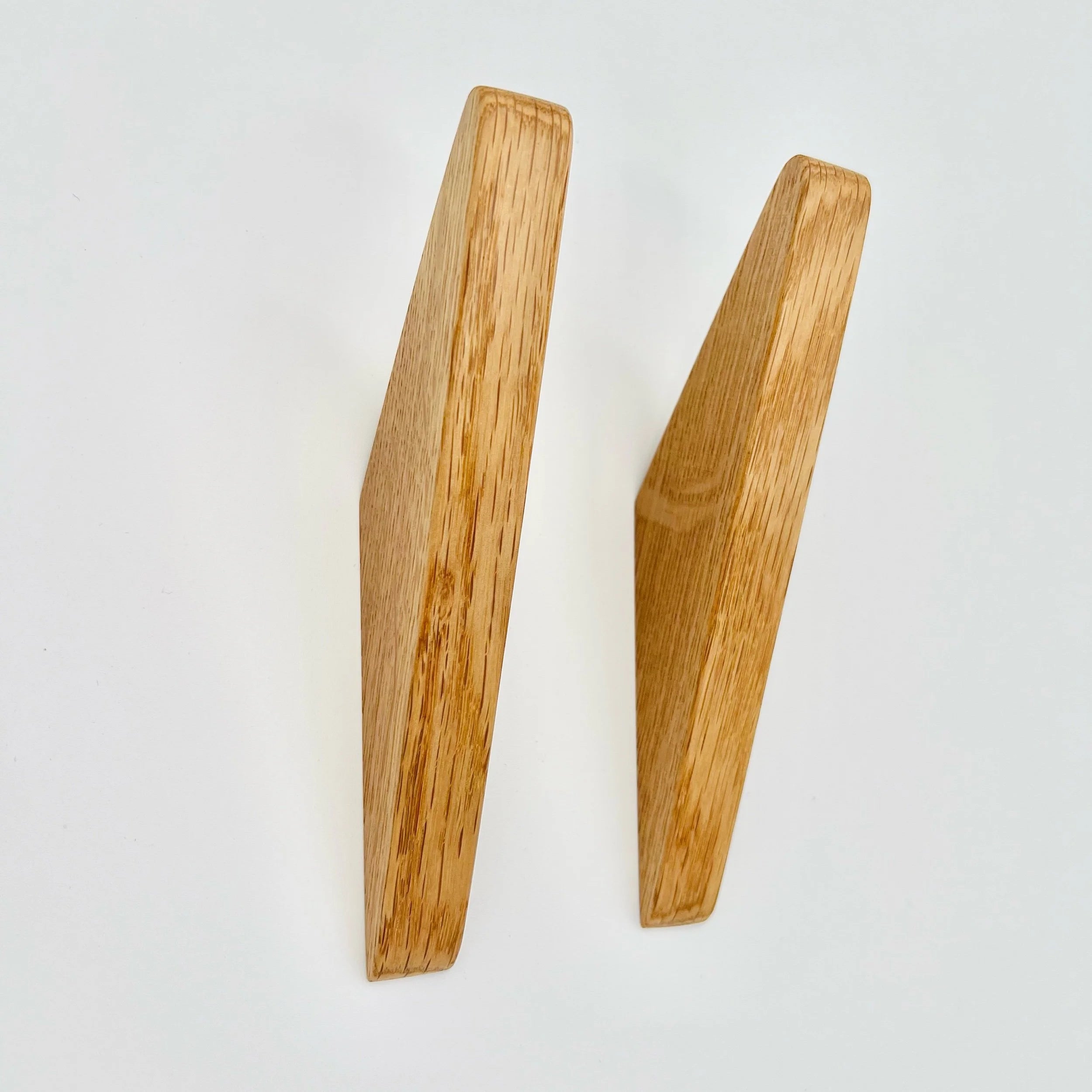 Two Red Oak Wall Hooks  #Acorn2