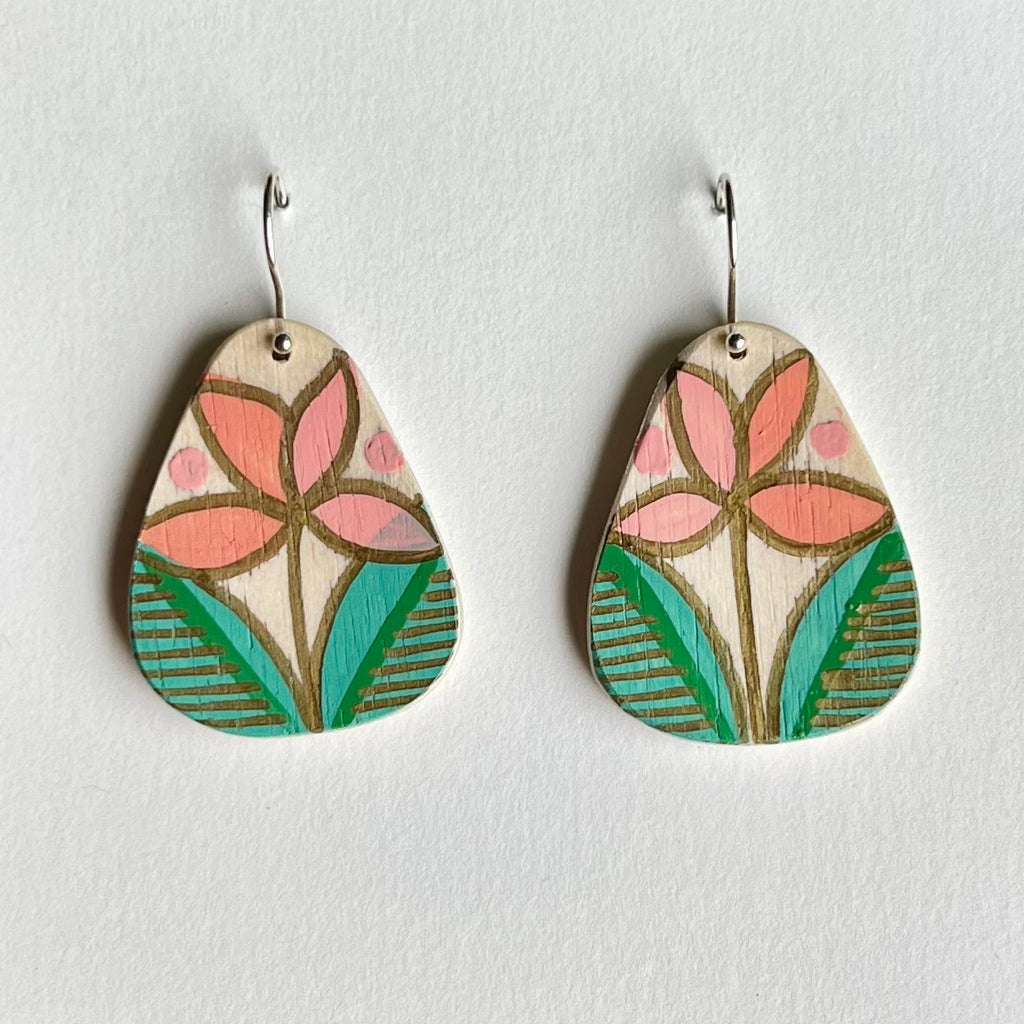 HYACINTH in Coral + Green