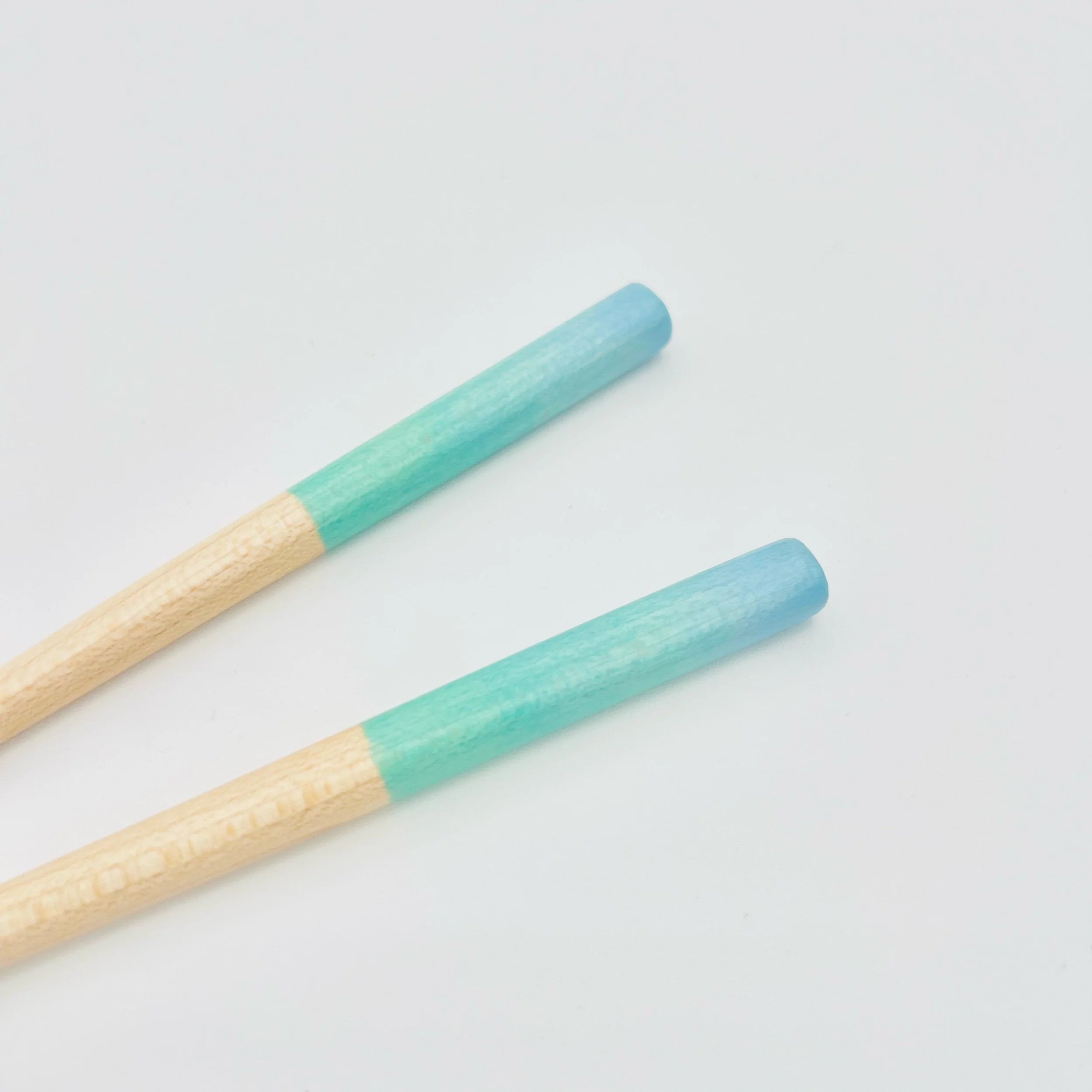 Mint-Sky Blue Ombré Chopsticks - Kids