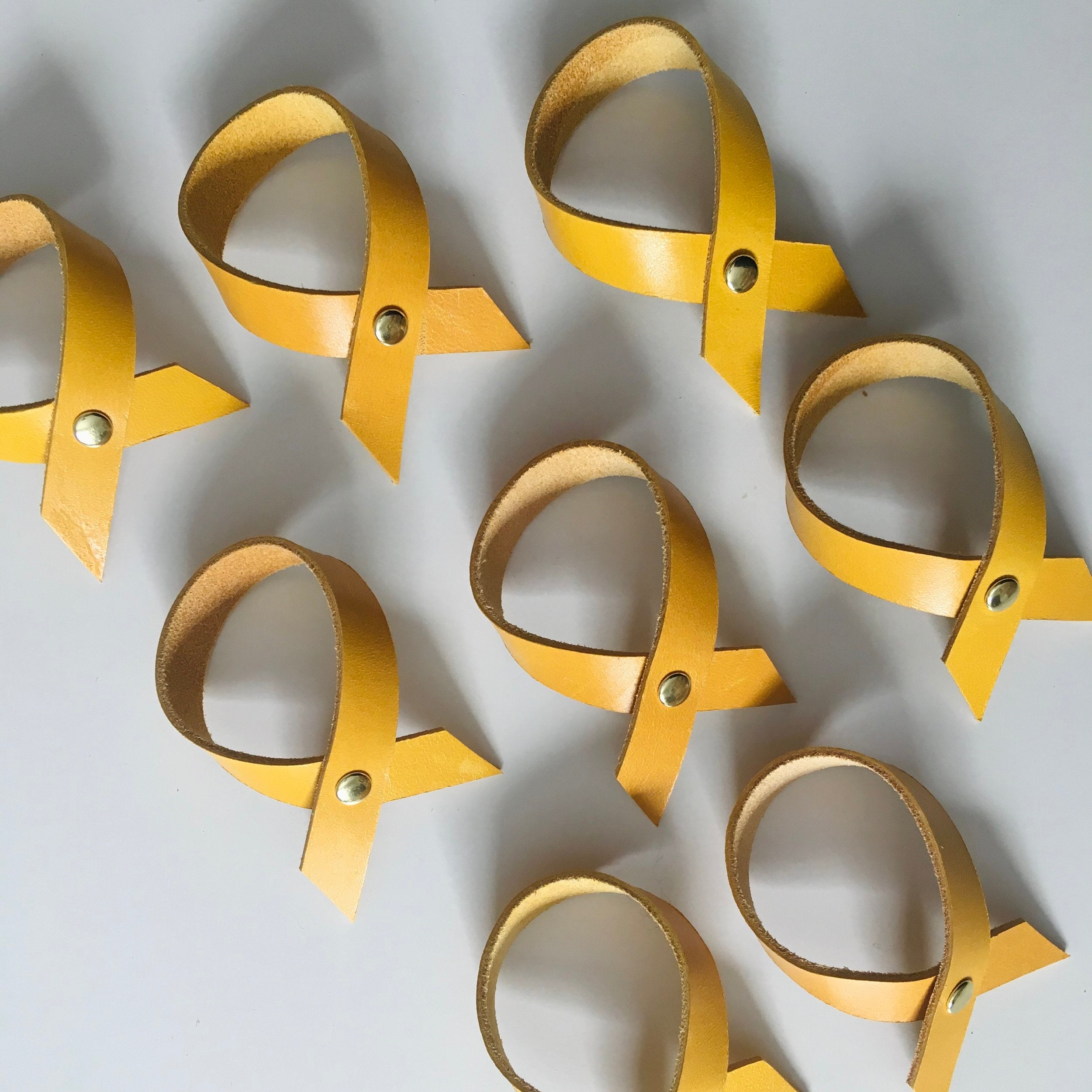 Set of 8 Sunny Napkin Rings