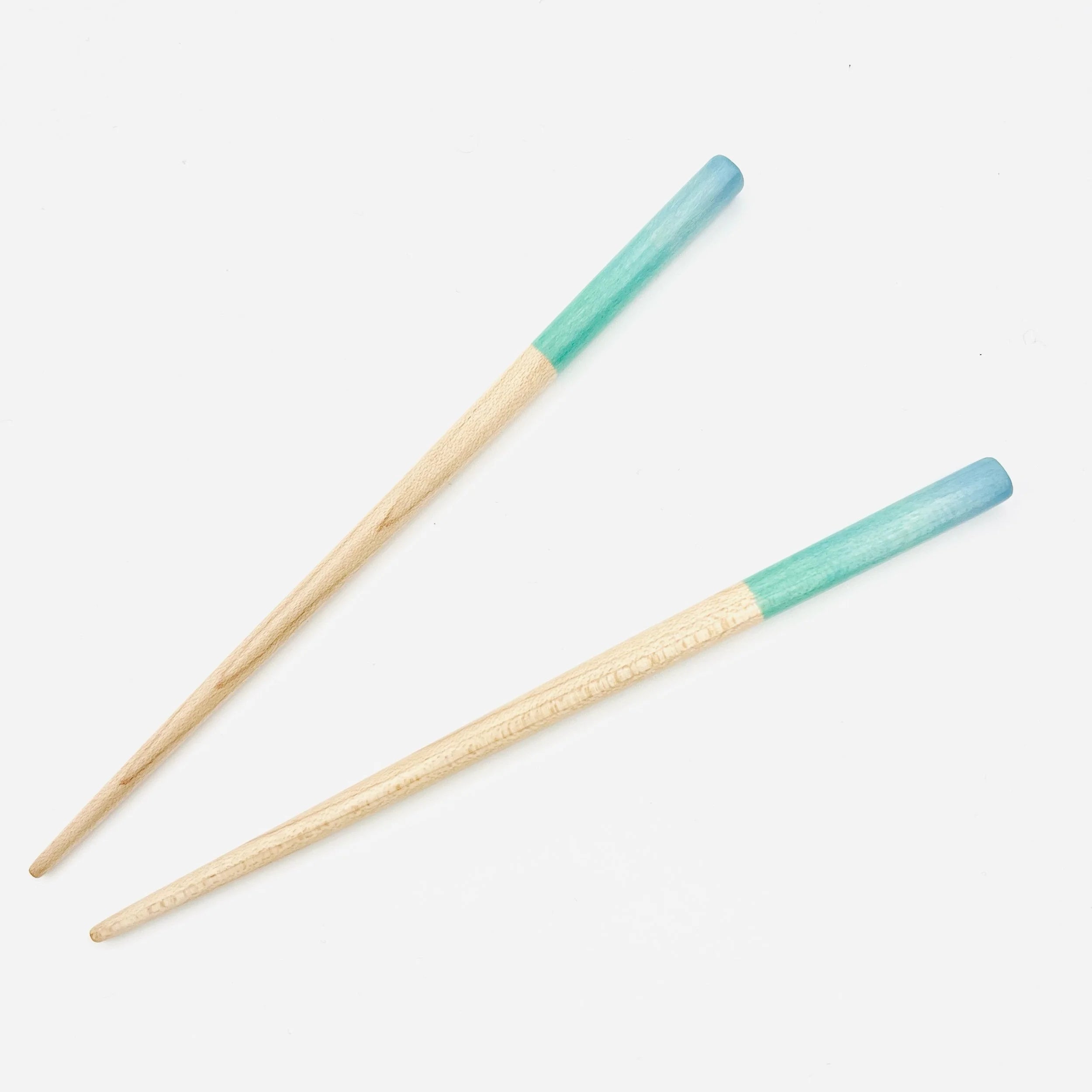 Mint-Sky Blue Ombré Chopsticks - Kids