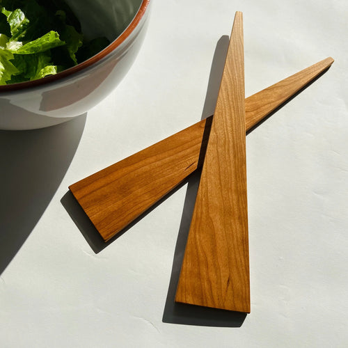 Cherry Salad Servers