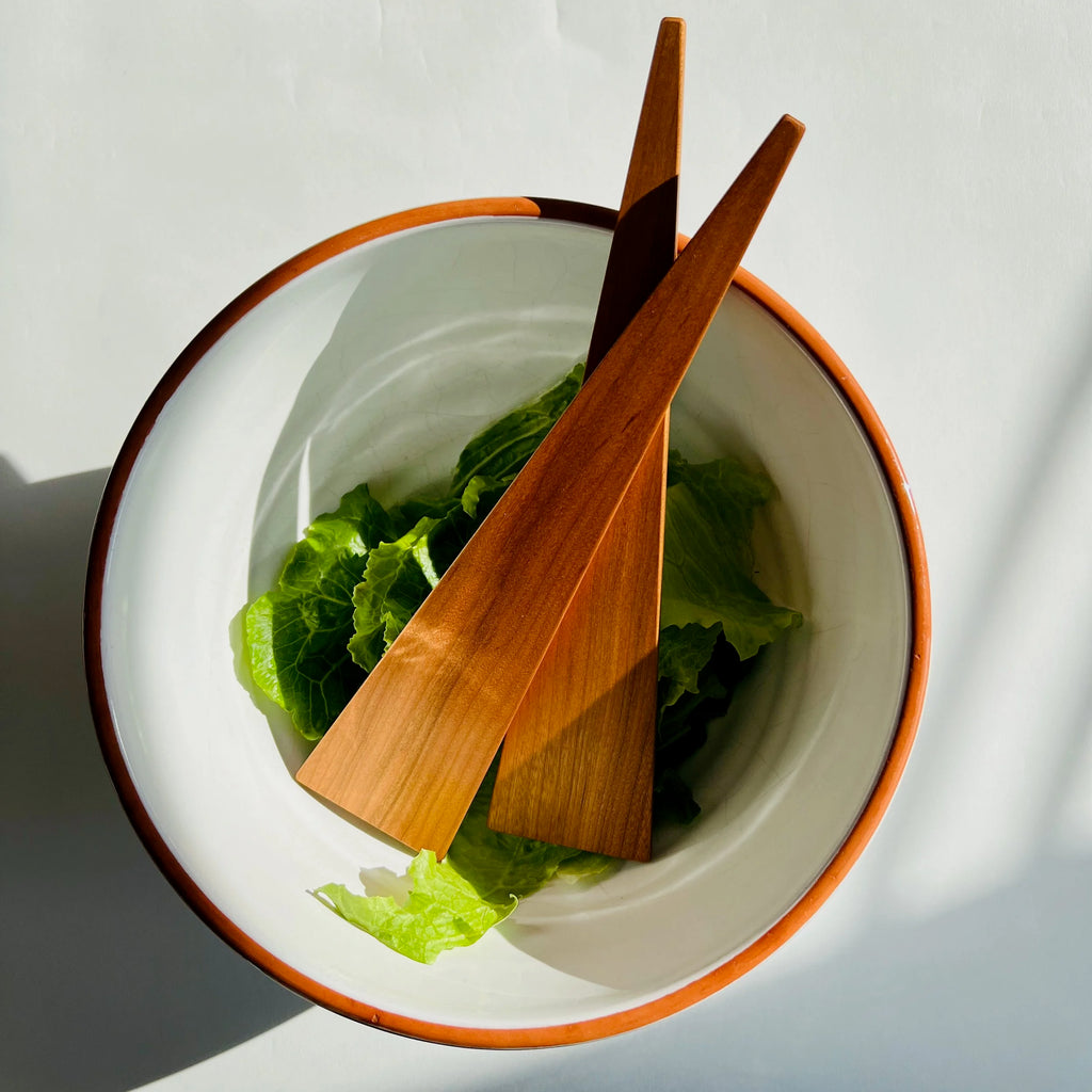 Maple Salad Servers