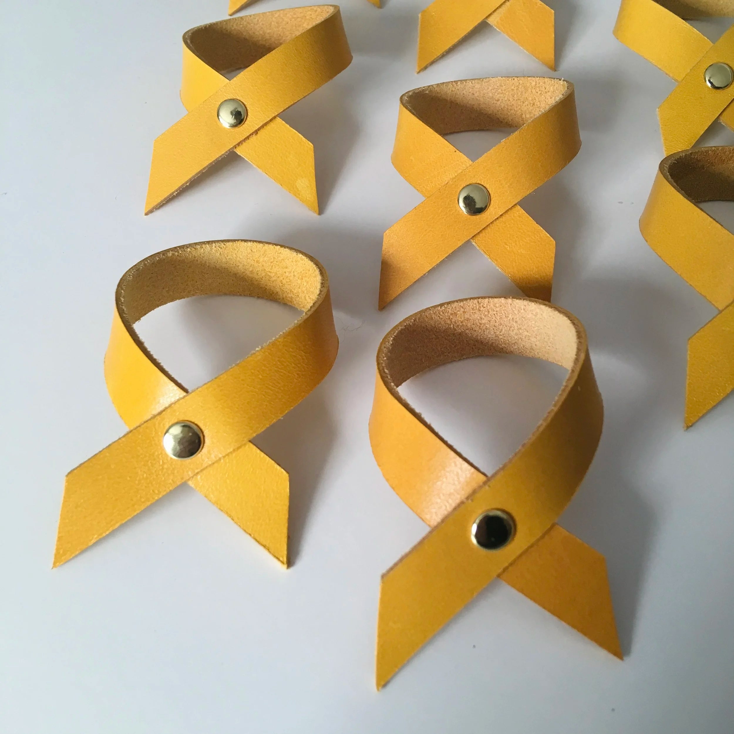Set of 8 Sunny Napkin Rings