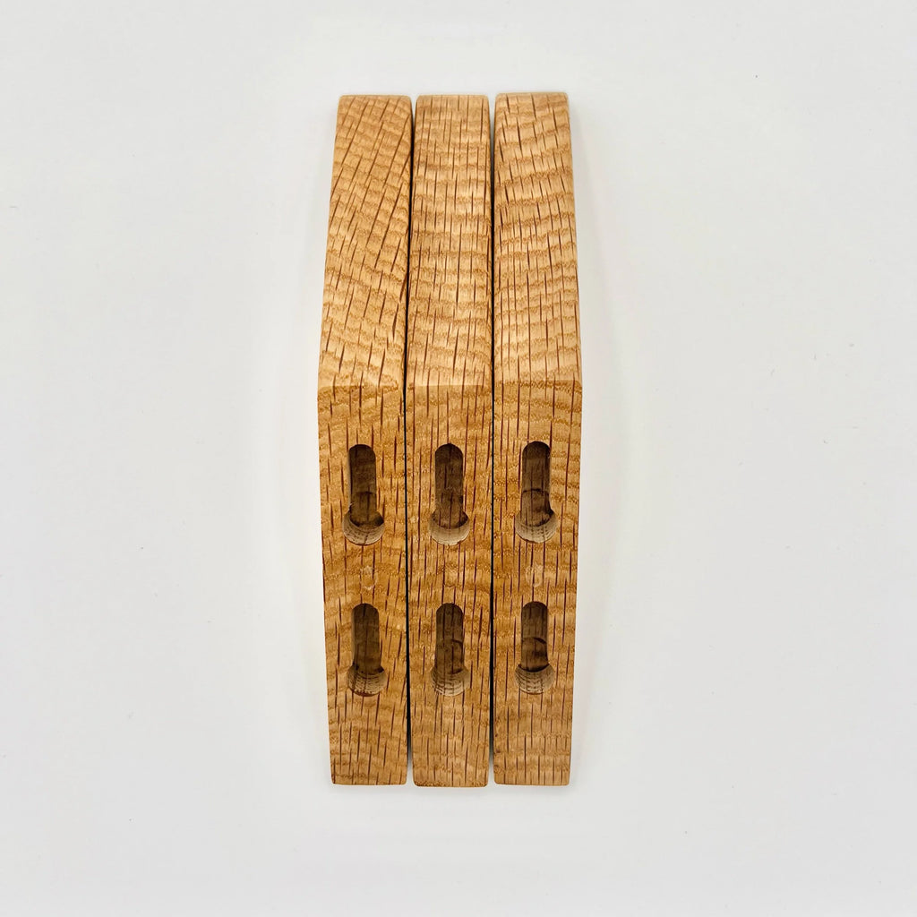 Three Red Oak Wall Hooks  #Acorn3