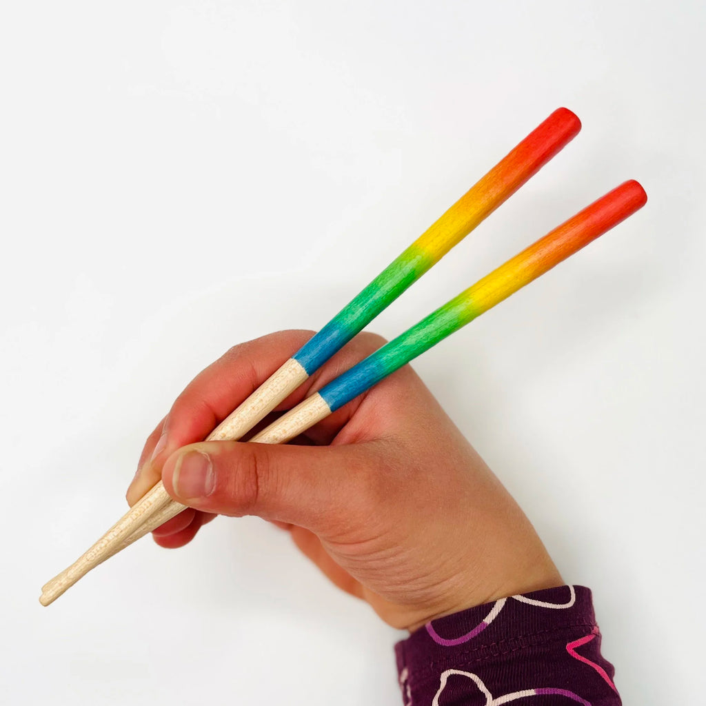 Bright Rainbow Chopsticks - Kids