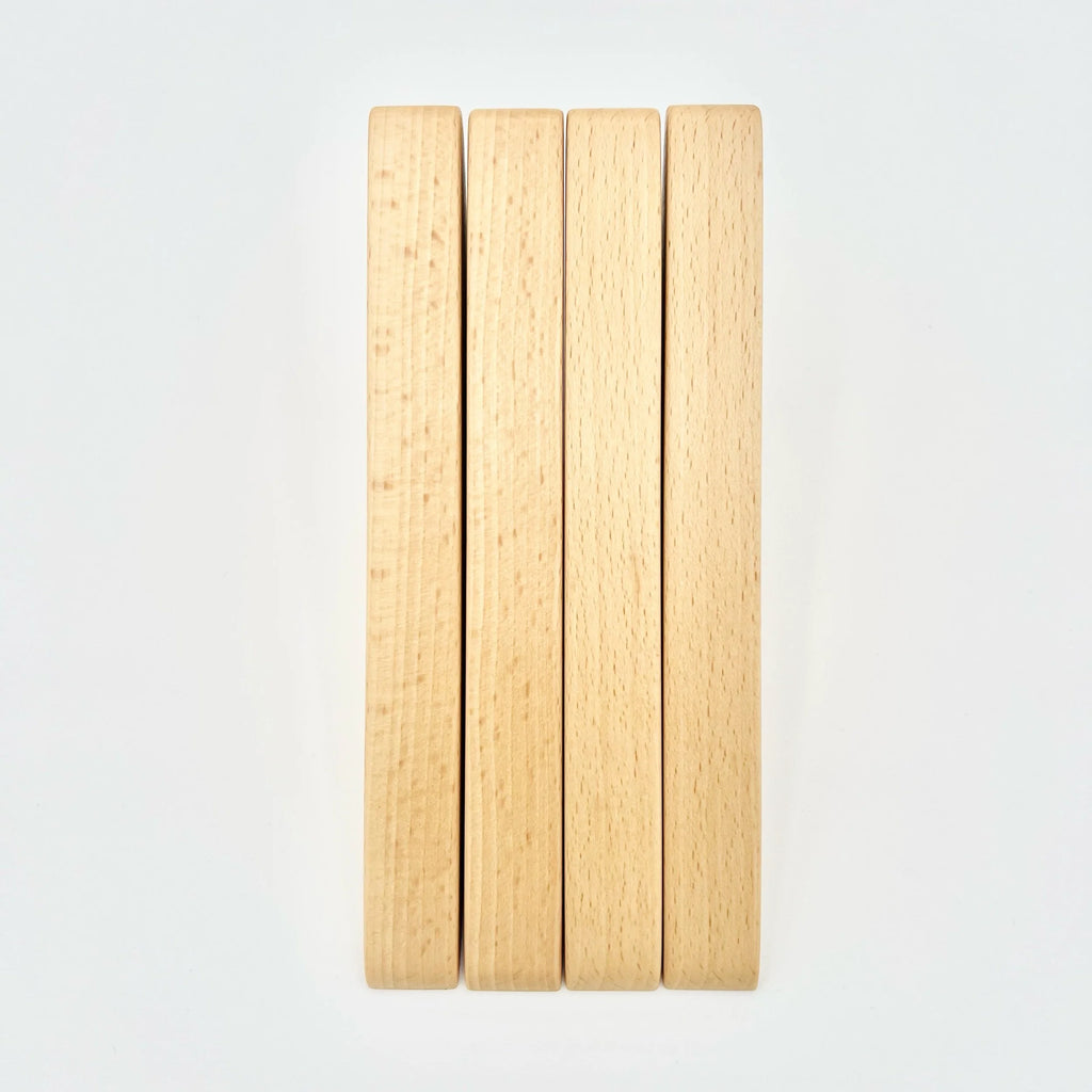 Four Beech Wall Hooks  #E4