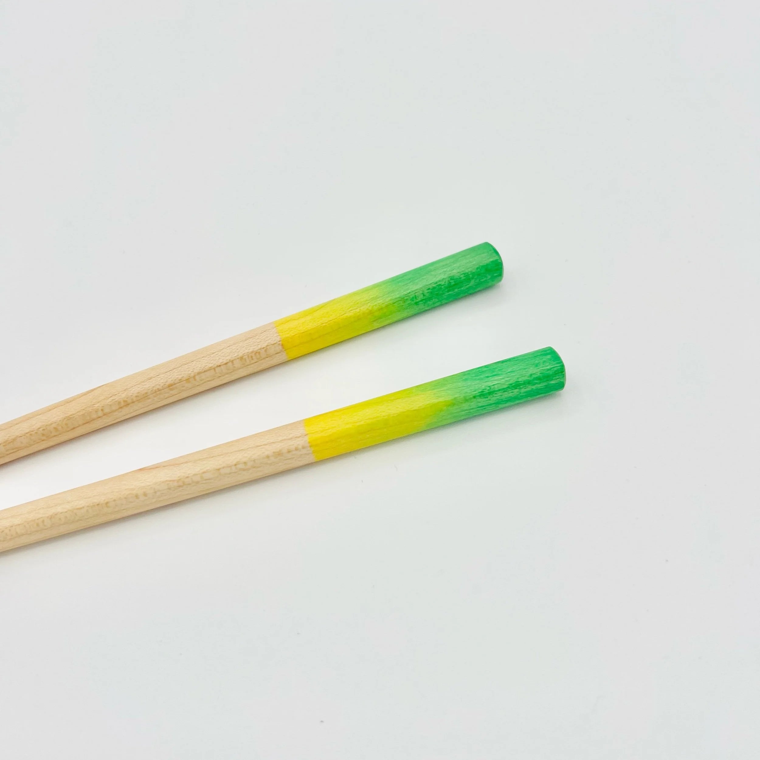 Yellow Green Ombré Chopsticks