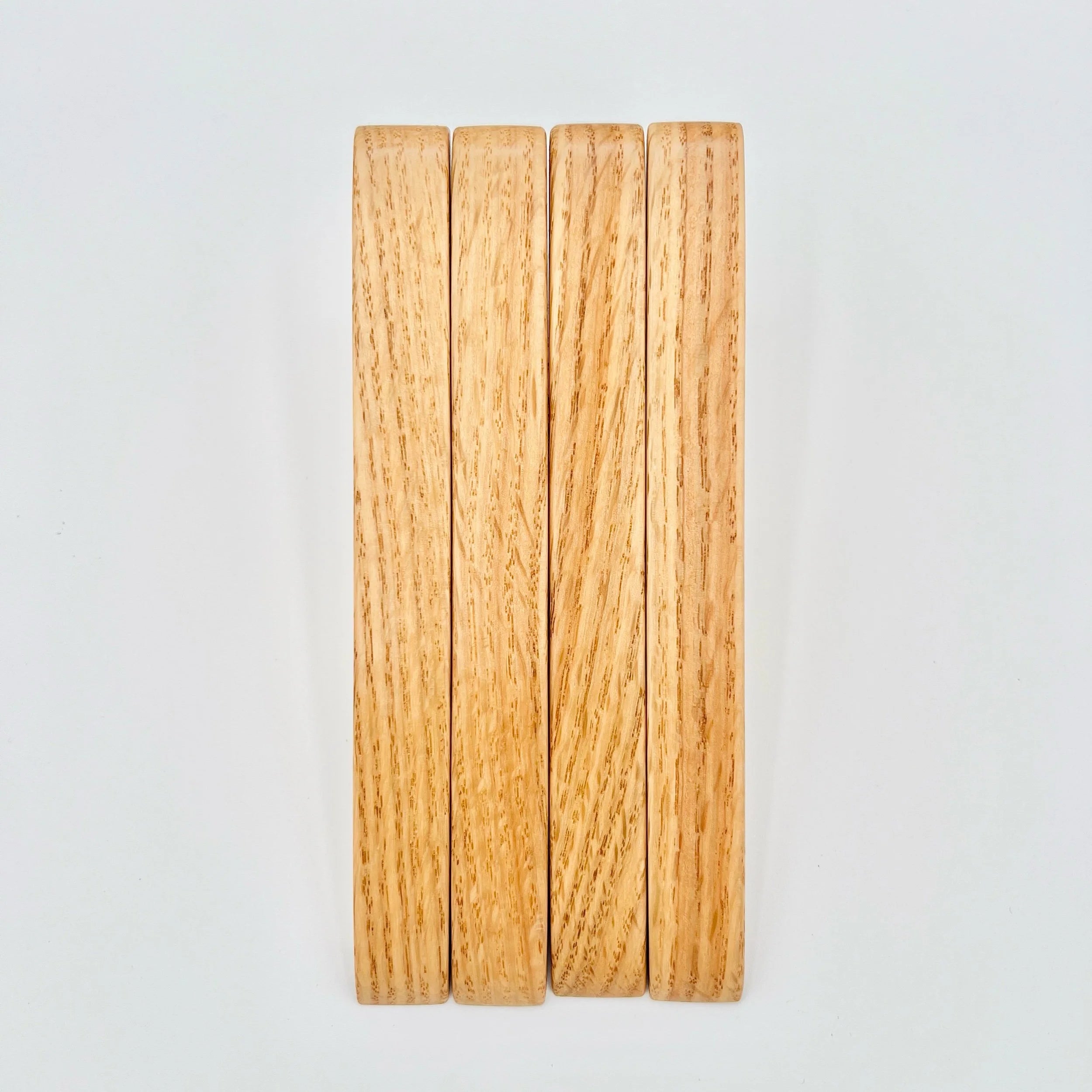 Four Red Oak Wall Hooks  #B4