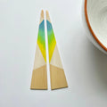 Small Blue Salad Servers