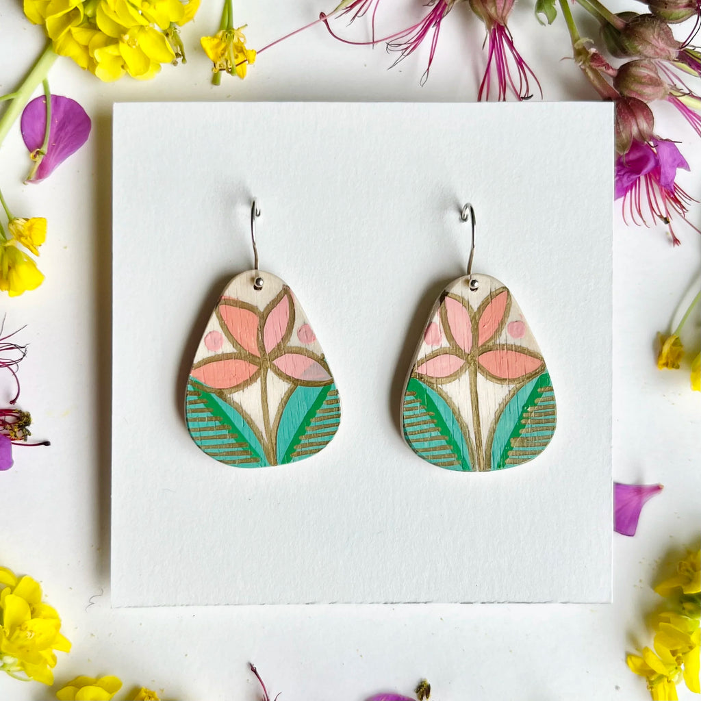 HYACINTH in Coral + Green