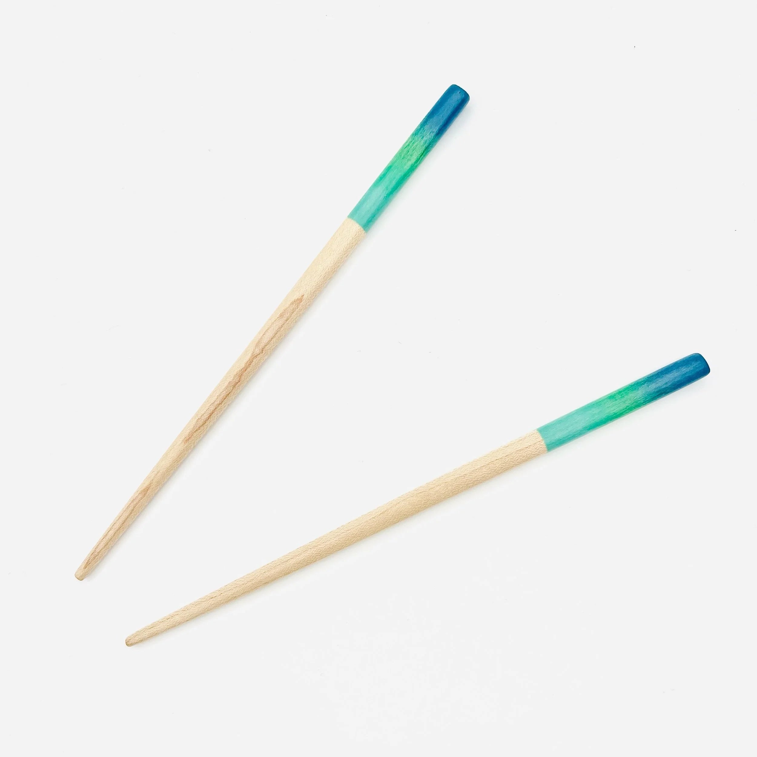 Turquoise-Green-Blue Chopsticks - Kids