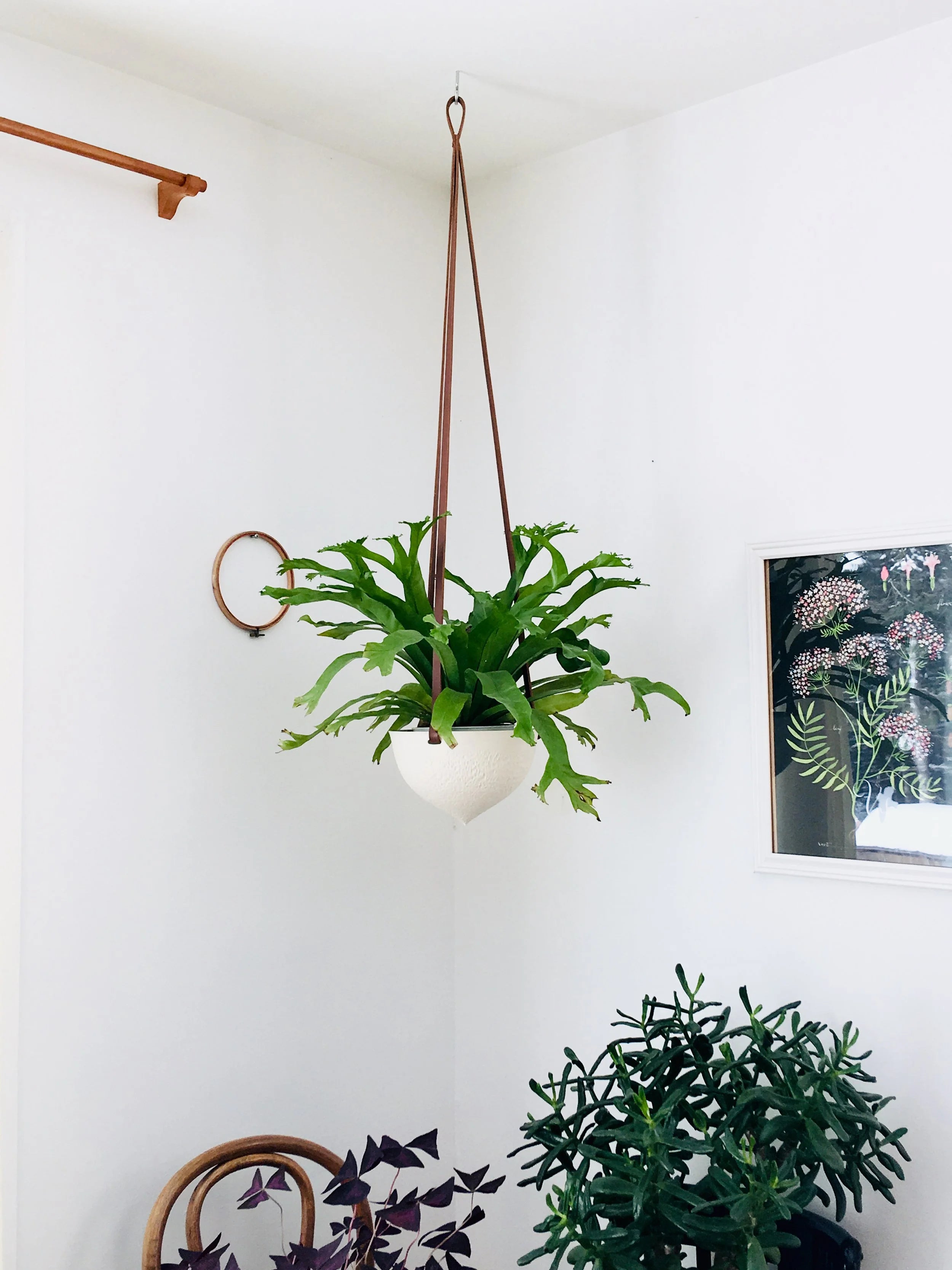 Facet Hanging Planter