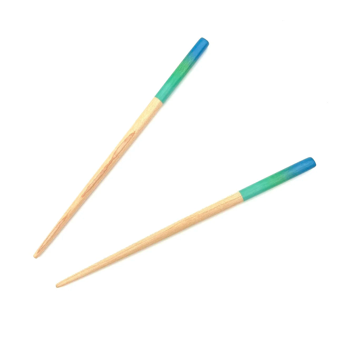 Turquoise-Green-Blue Chopsticks - Kids