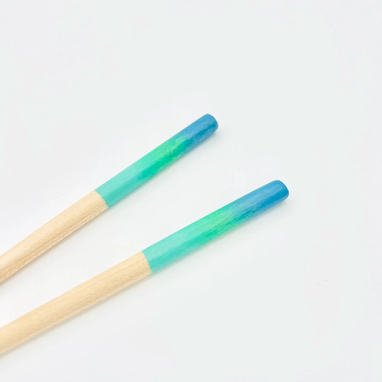 Turquoise-Green-Blue Chopsticks - Kids