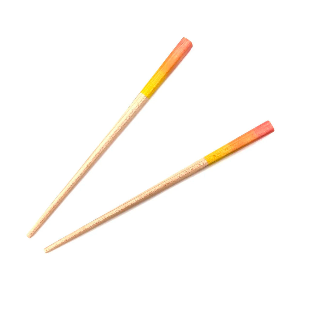 Yellow-Orange-Pink Chopsticks - Kids