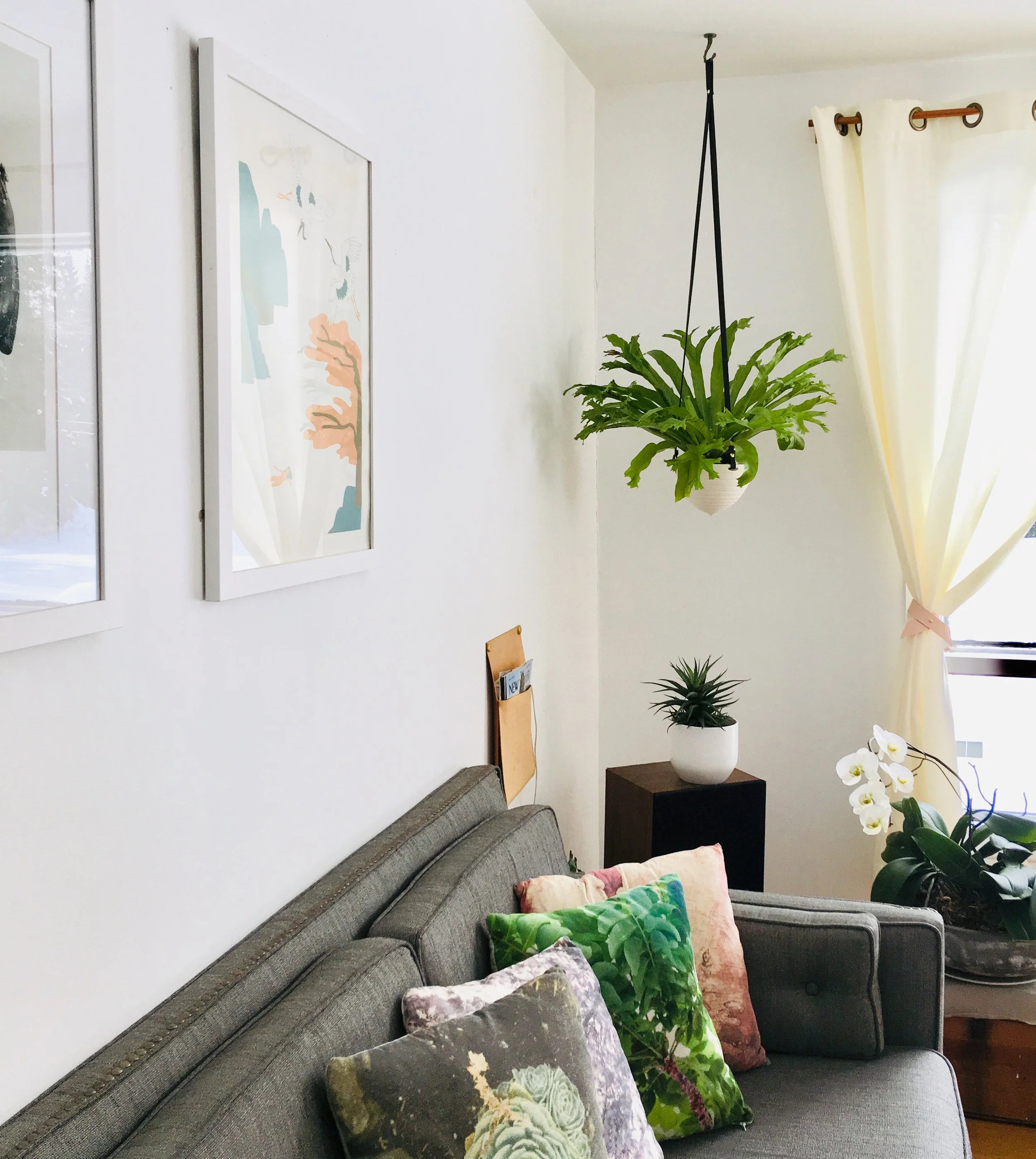 Facet Hanging Planter