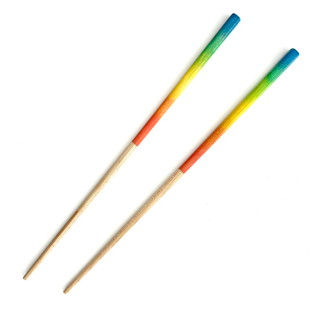 Bright Reverse Rainbow Chopsticks