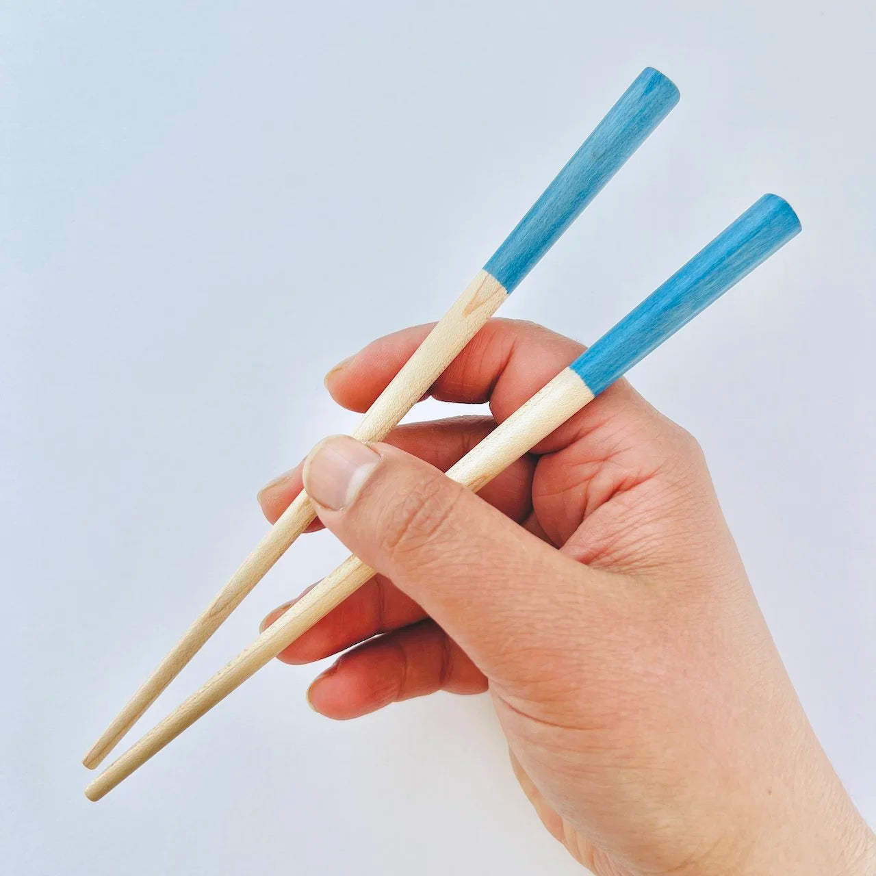 Mint-Sky Blue Ombré Chopsticks - Kids