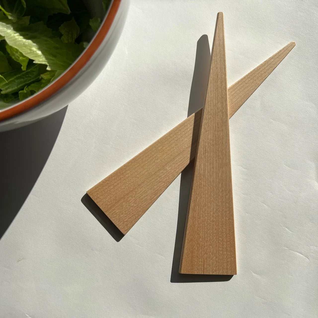 Maple Salad Servers