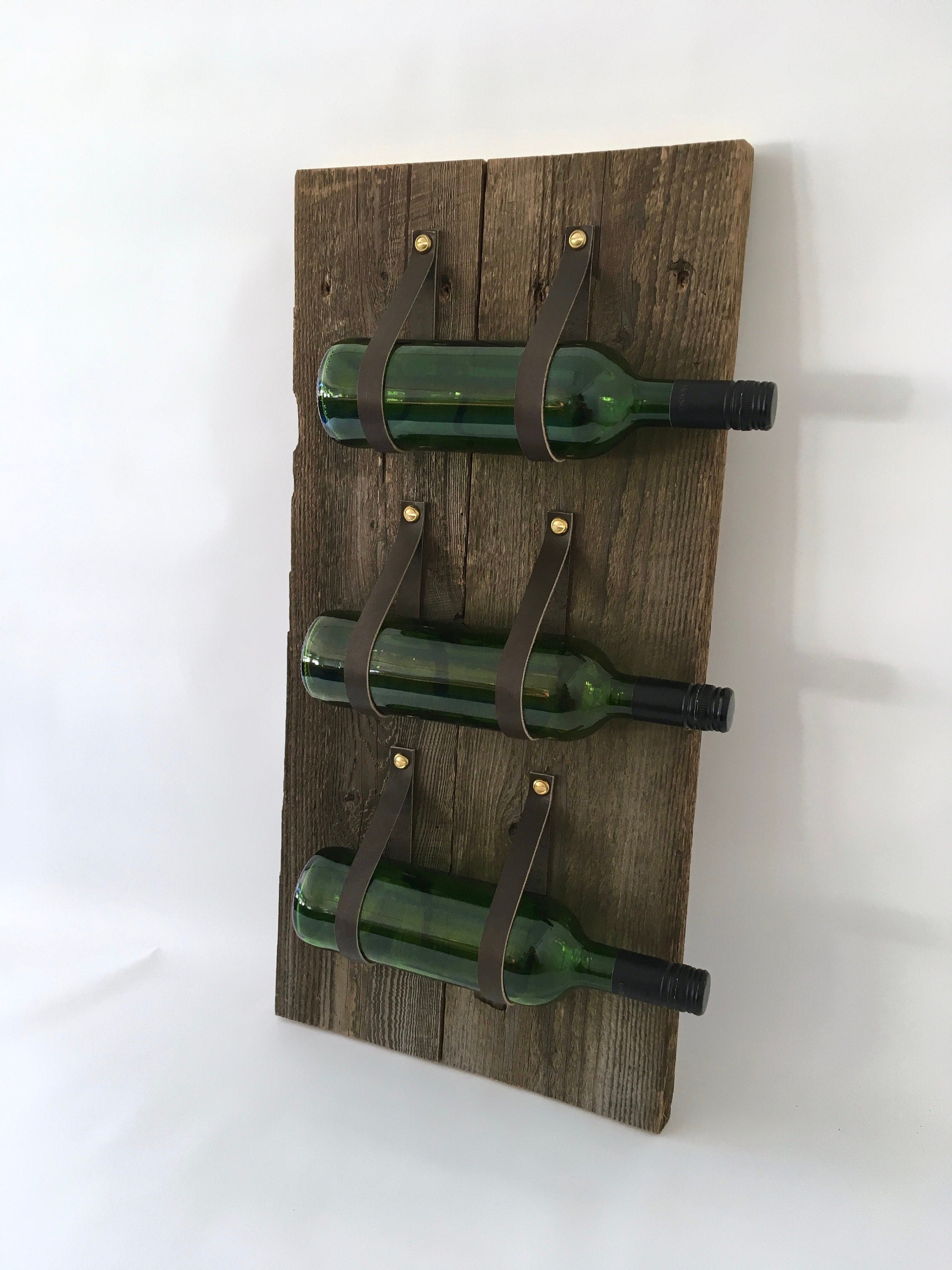 Barnwood Wine Rack No. 82