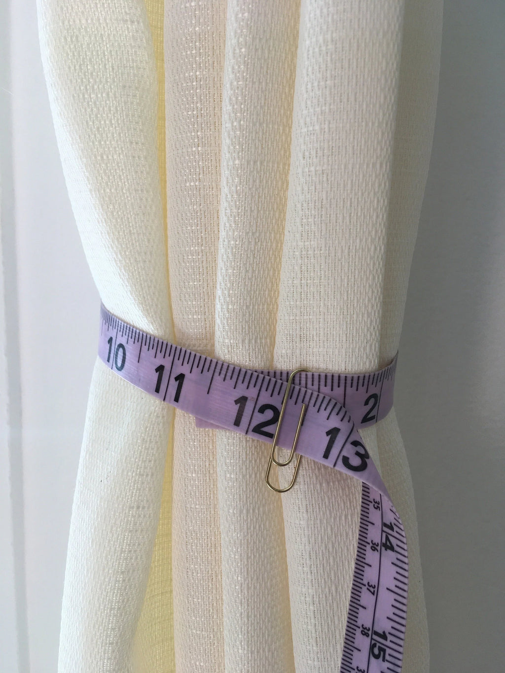 12" Curtain Tie Backs, Set of 4